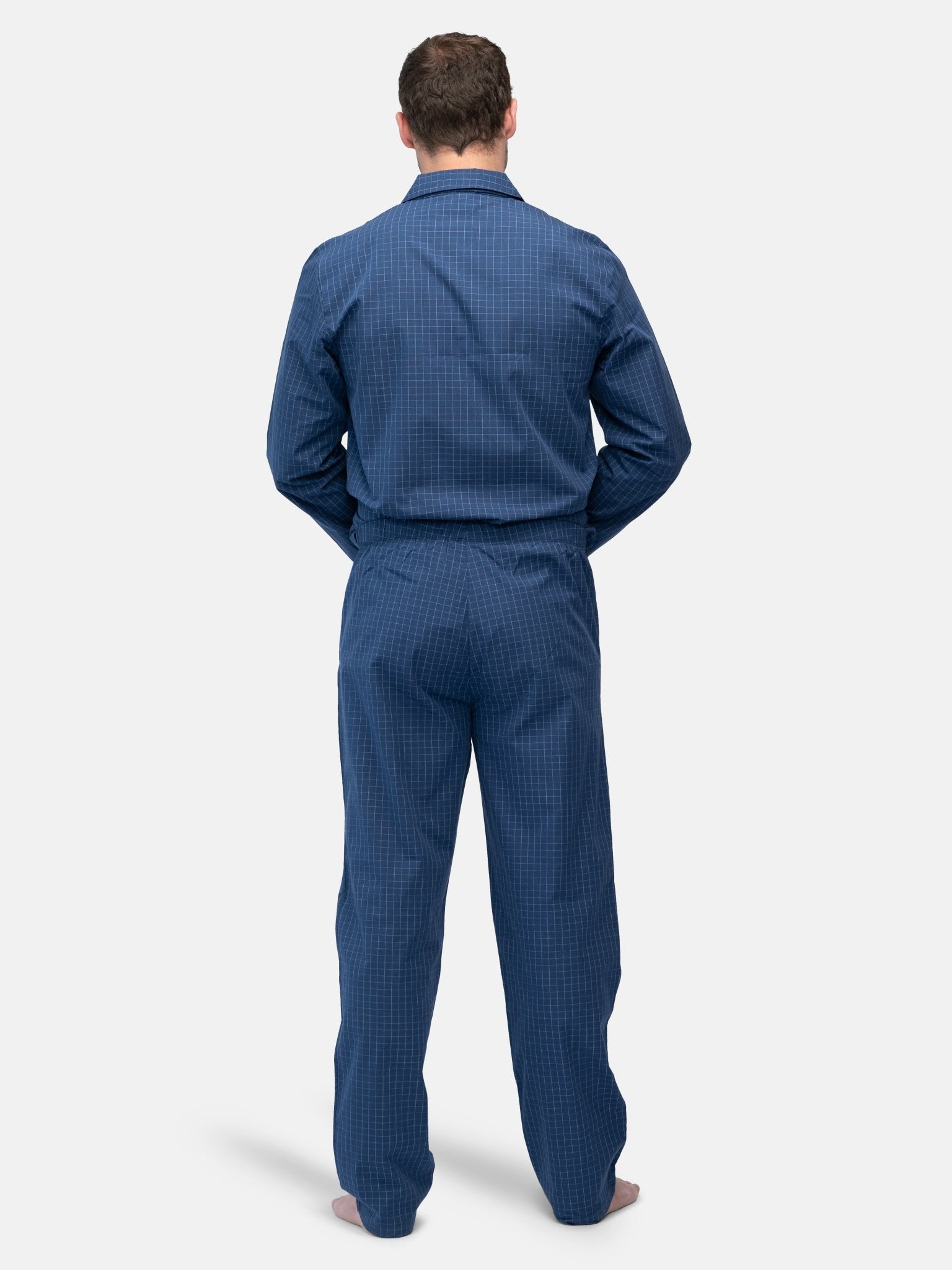 Herren Pyjama - Hose - greenjama - G409 - ul - S