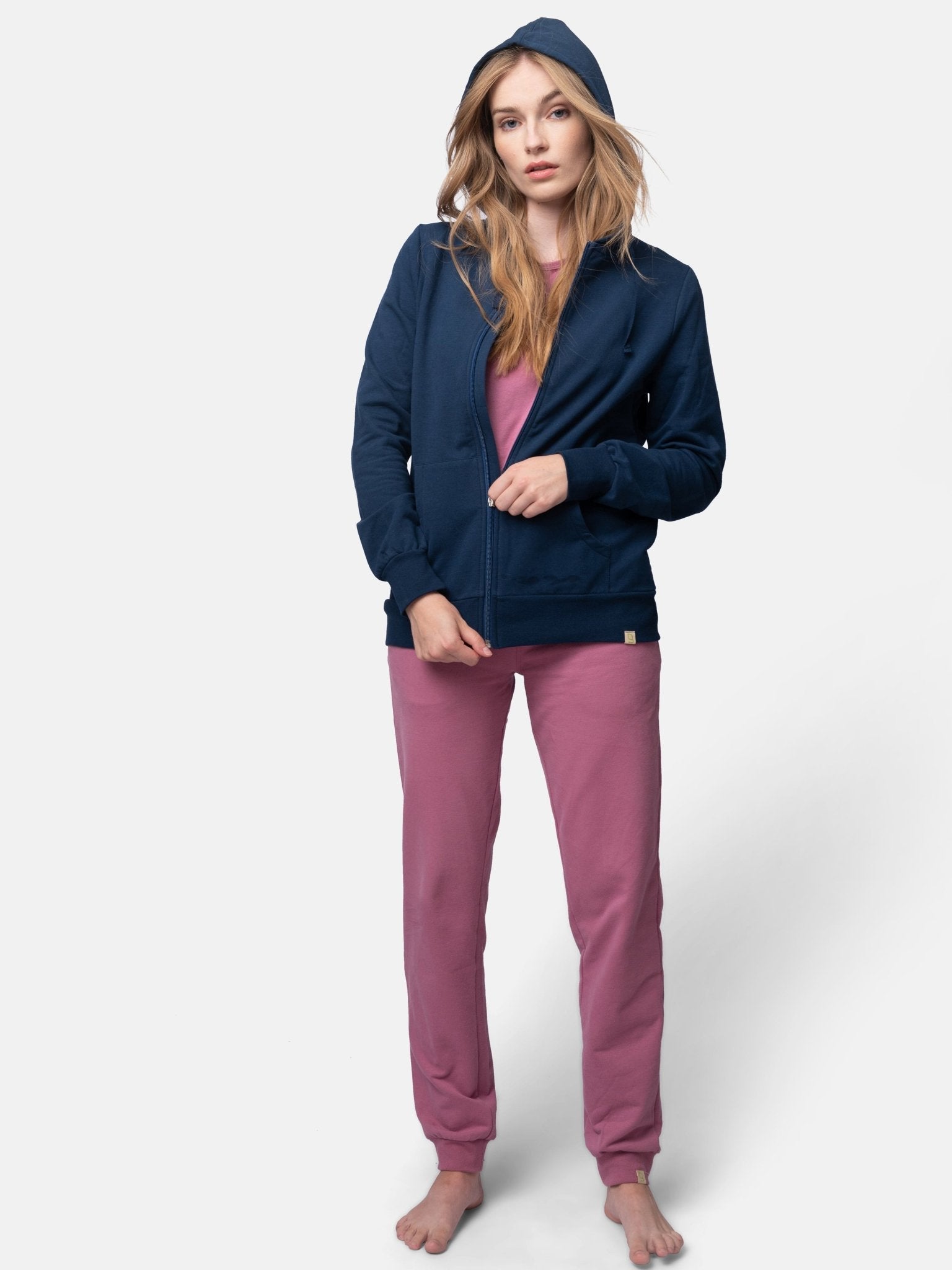 Hoodie in weicher Sweat Qualität - greenjama - G301 - ul - 36