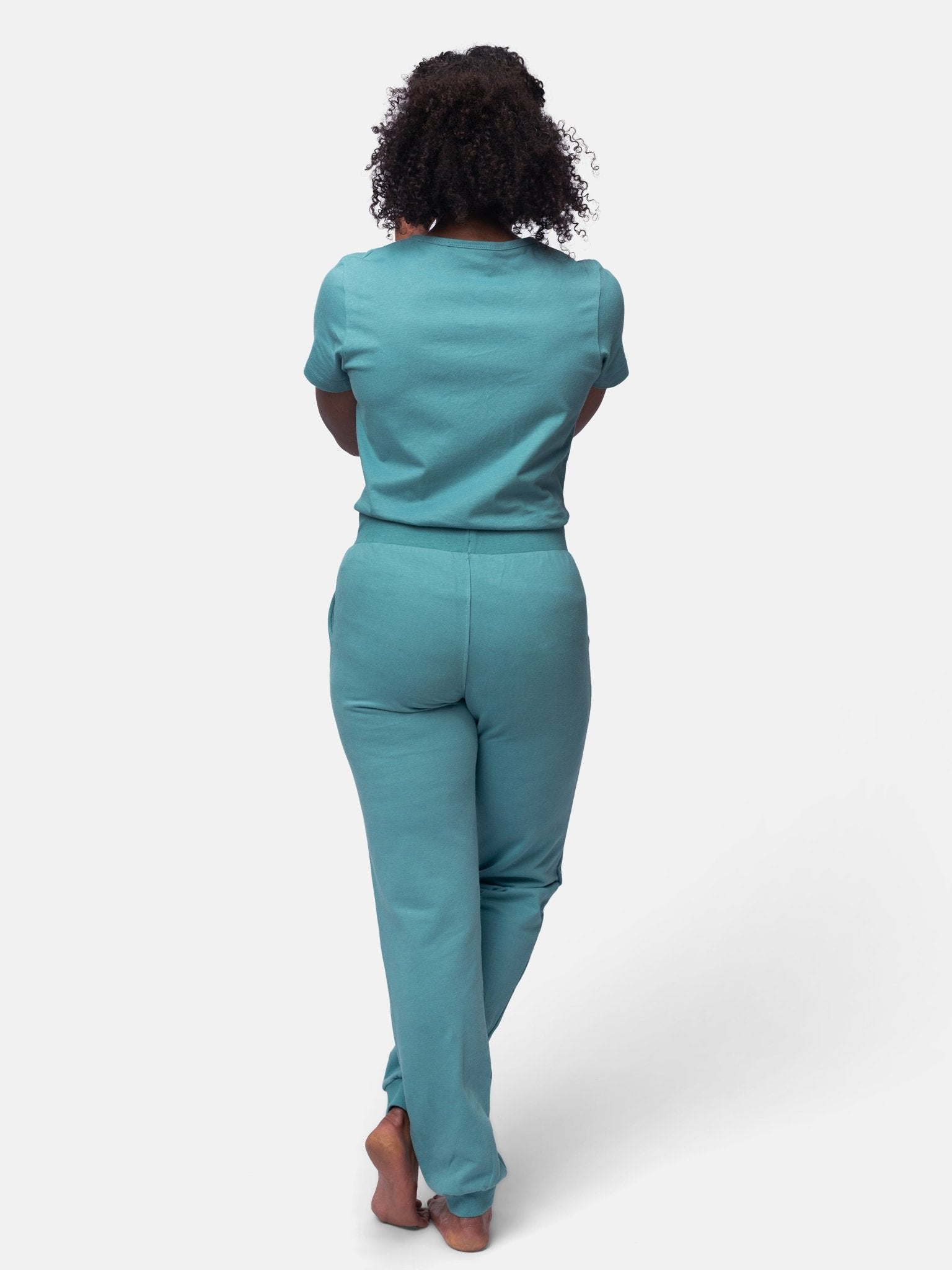 Hose in weicher Sweat Qualität - greenjama - G402-grp-36