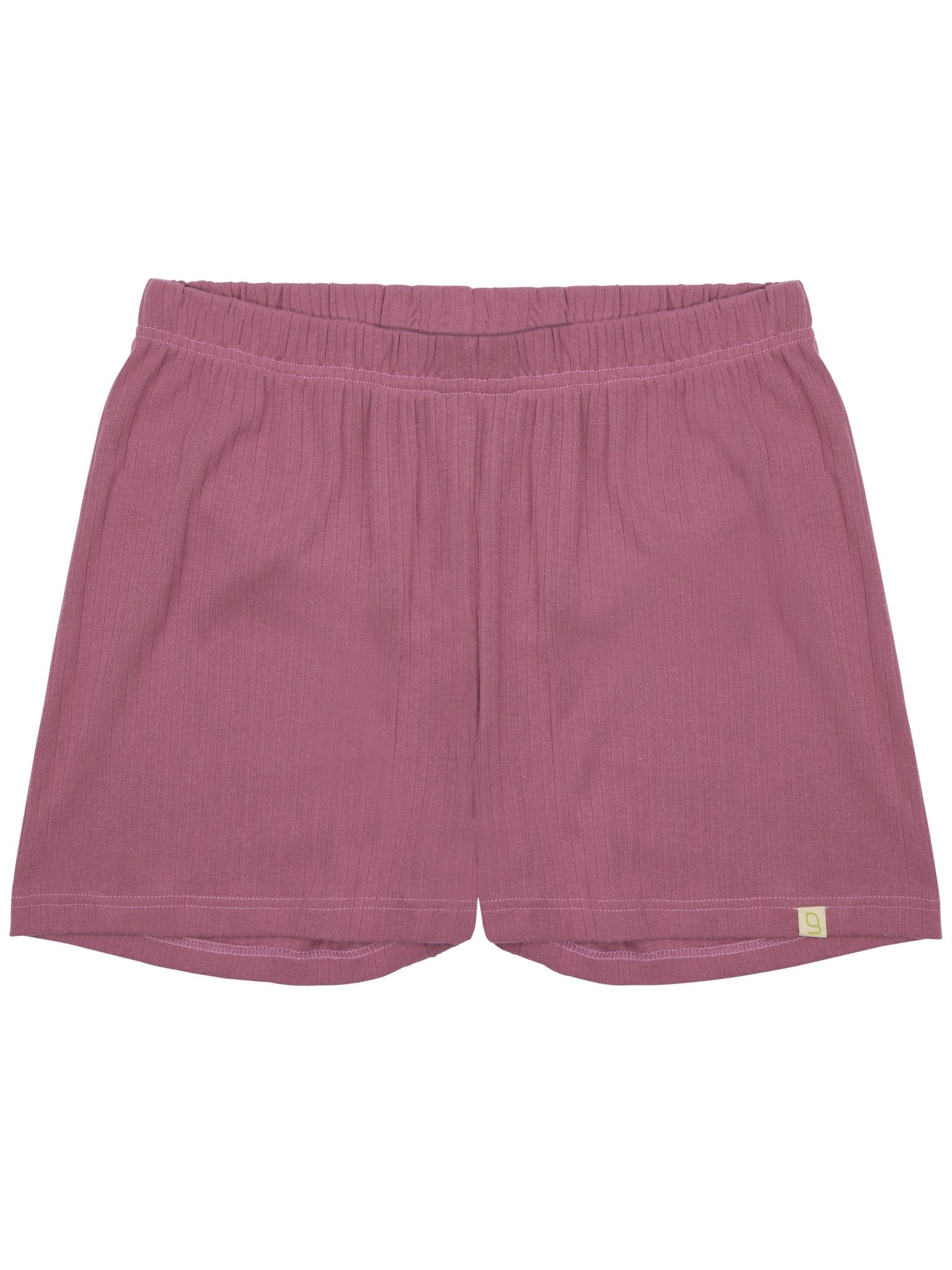 Elastische Short aus Derby-Rib - greenjama - G400-grp-36