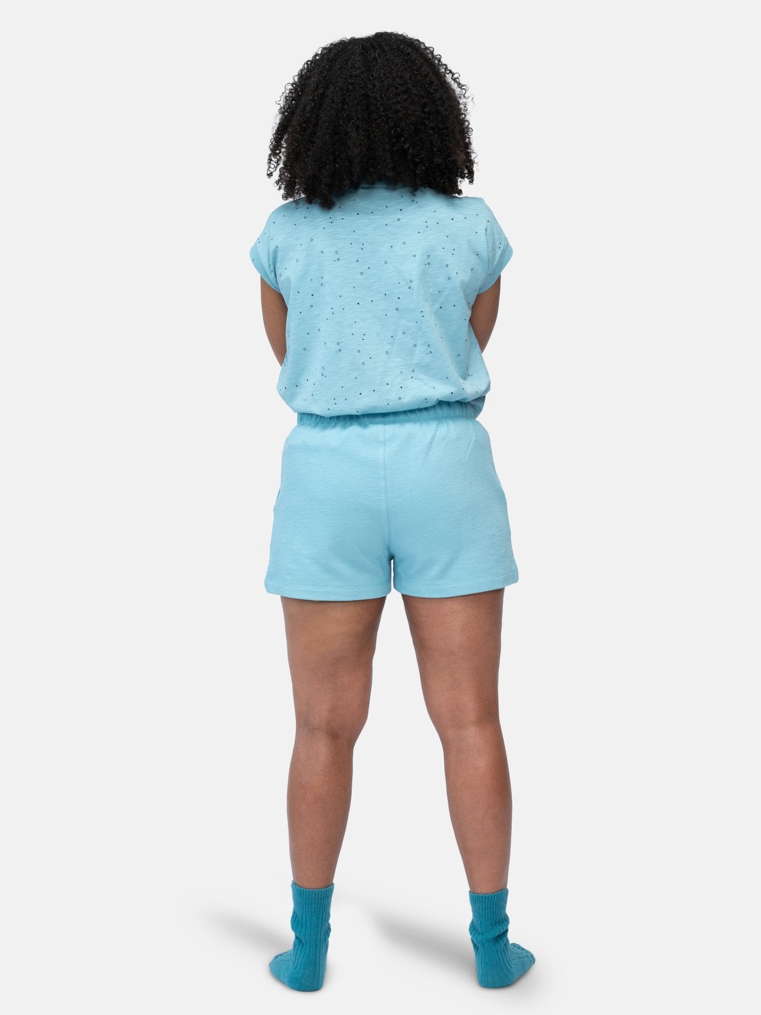 Short in Strukturmuster - greenjama - G412 - lag - 36