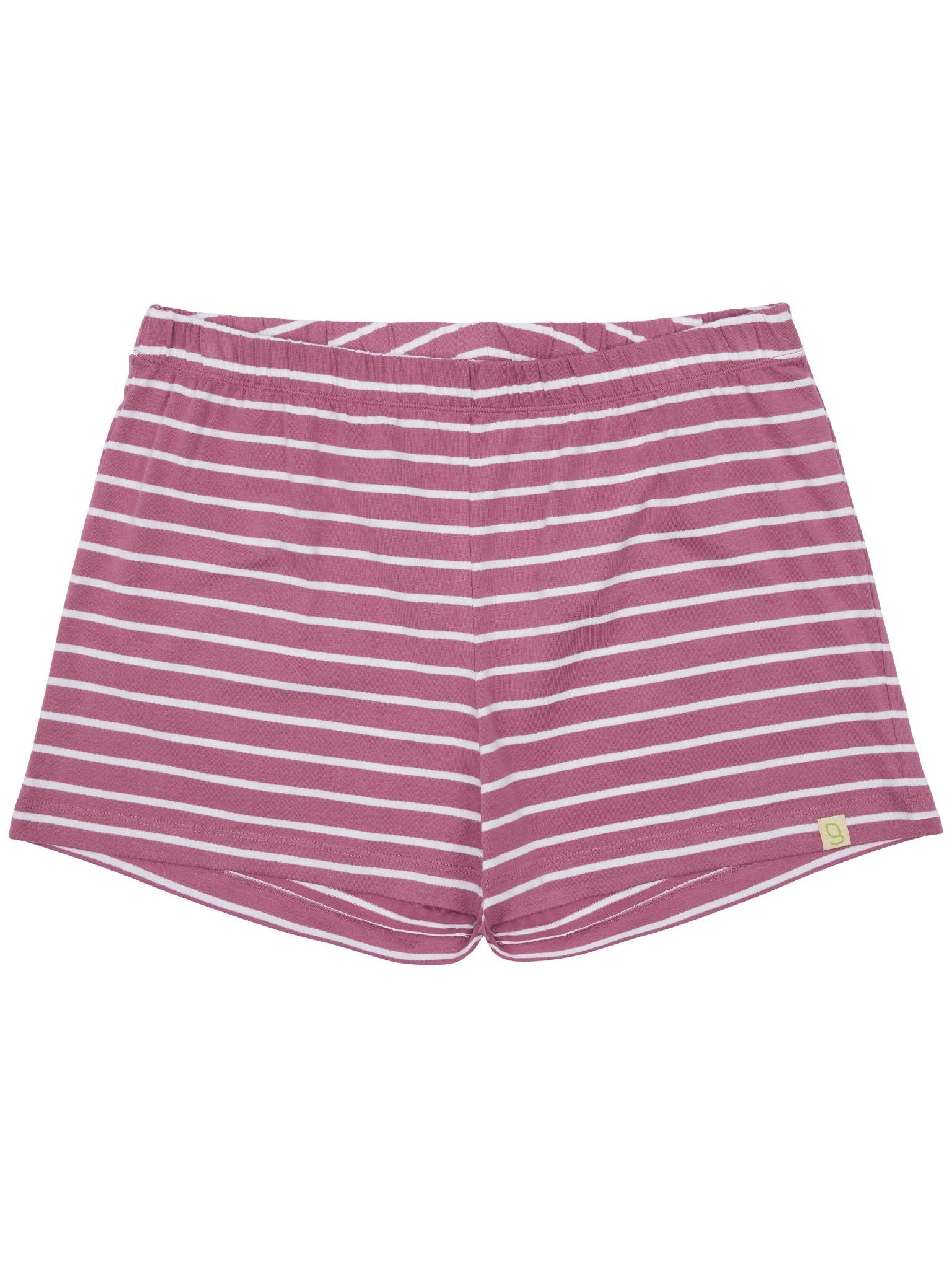 Shorts Ringel aus weichem Jersey - greenjama - G403-grp-36