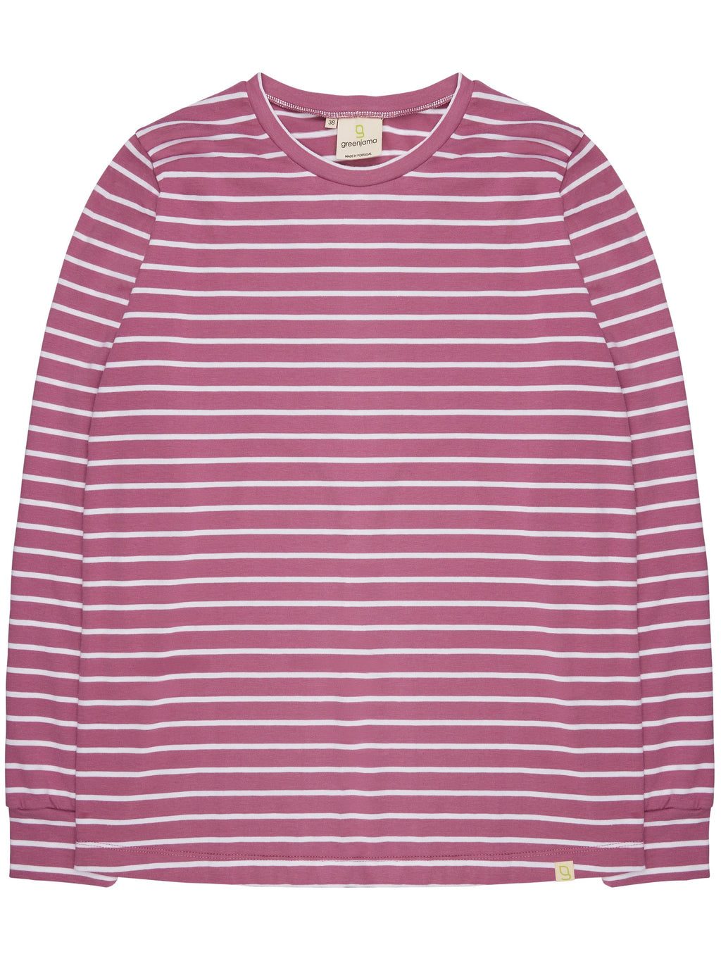 Long-sleeved striped shirt