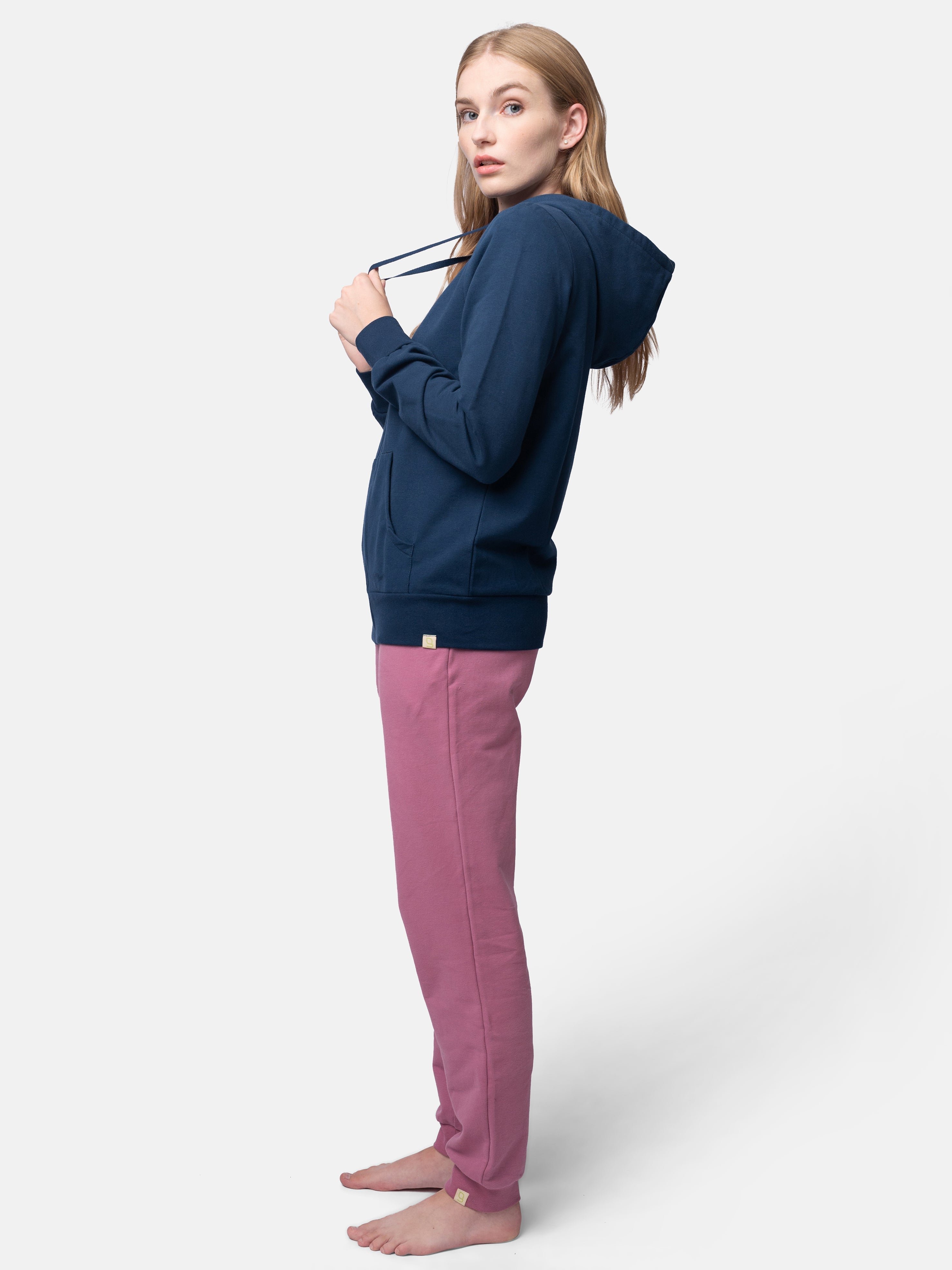 Hoodie in soft sweat quality