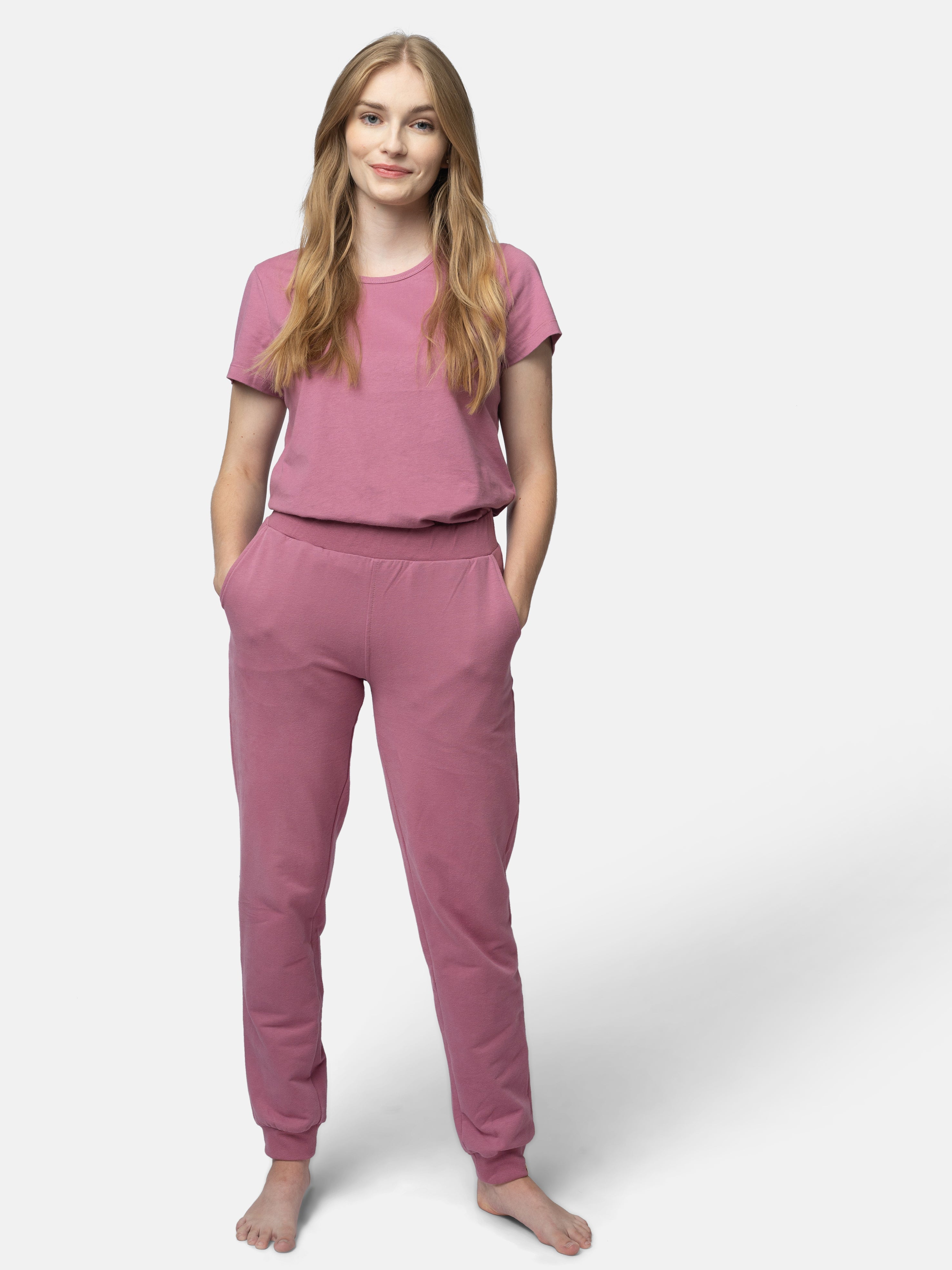 Pants in soft sweat quality
