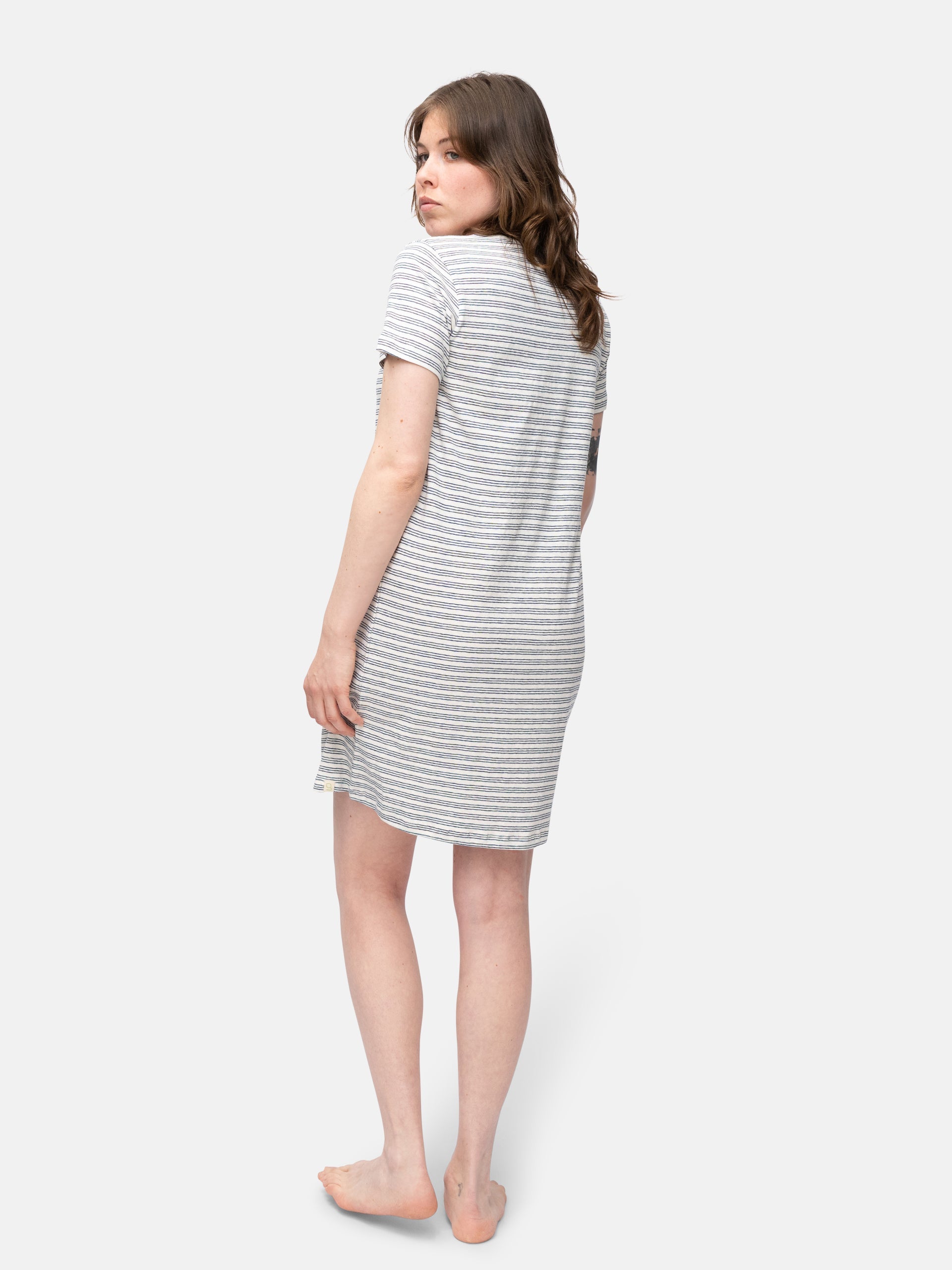 Sleepshirt with linen content