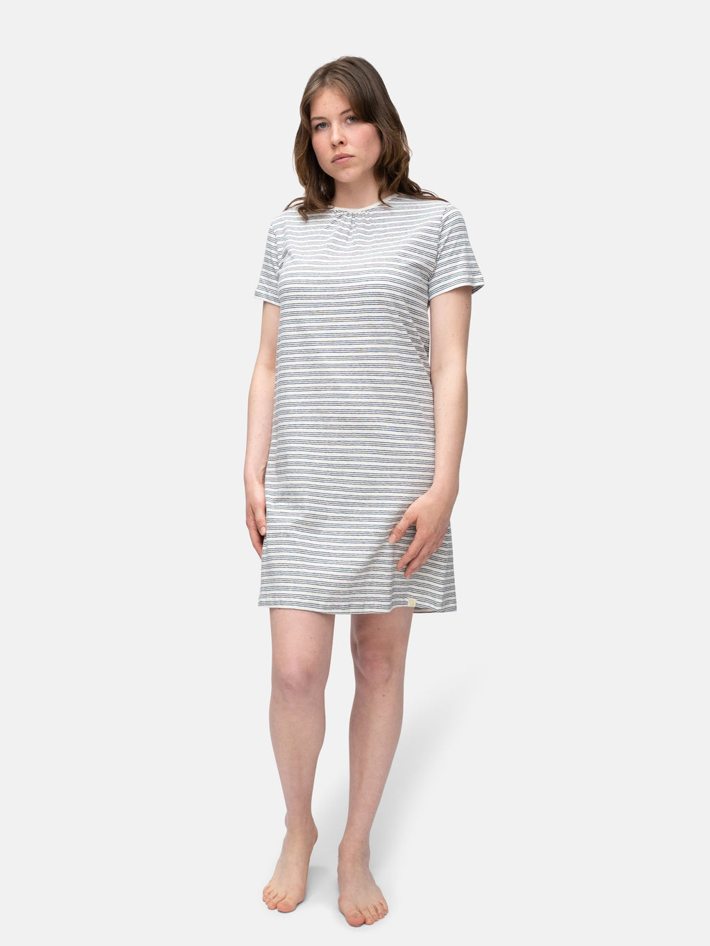 Sleepshirt with linen content