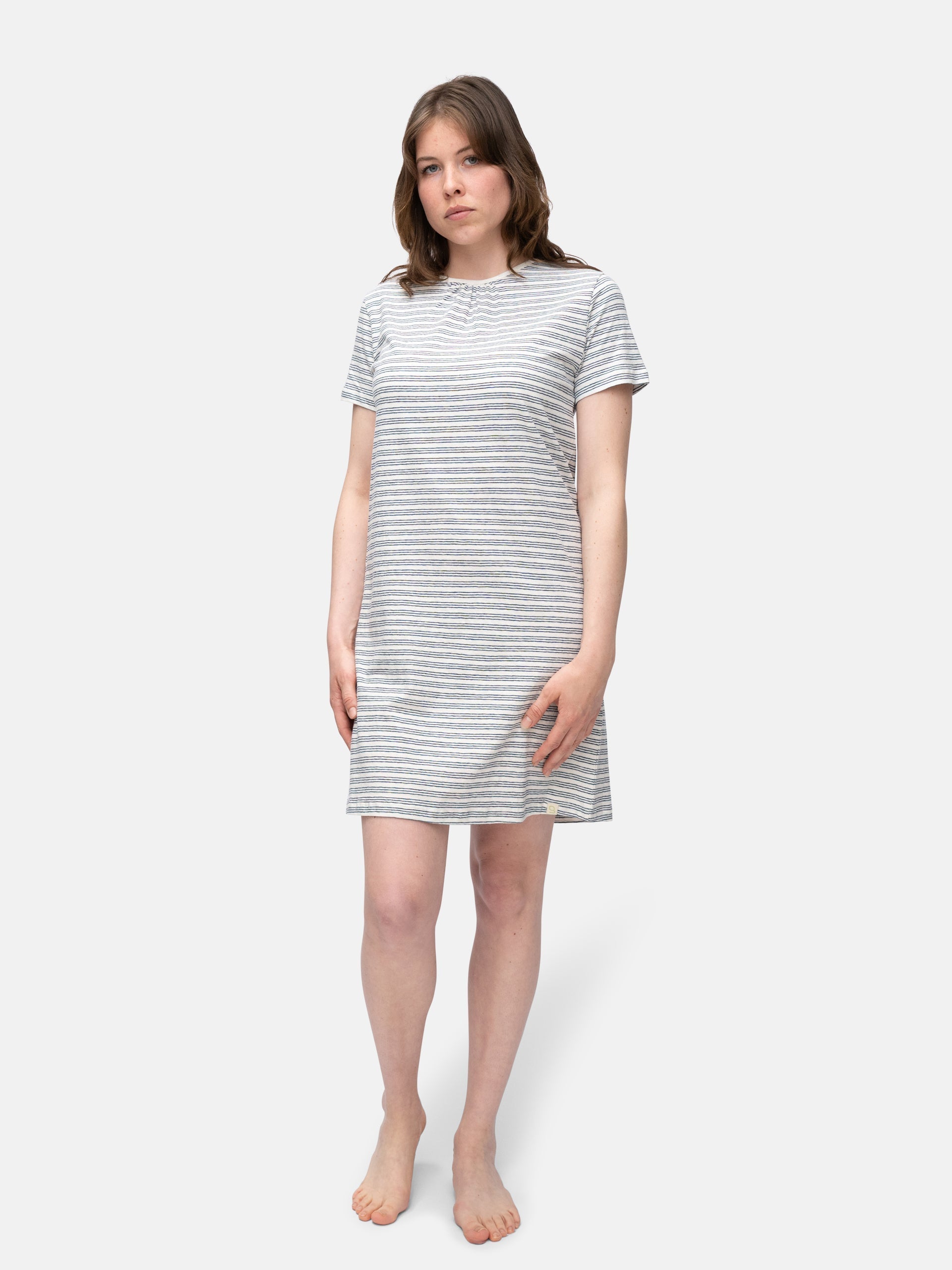 Sleepshirt with linen content