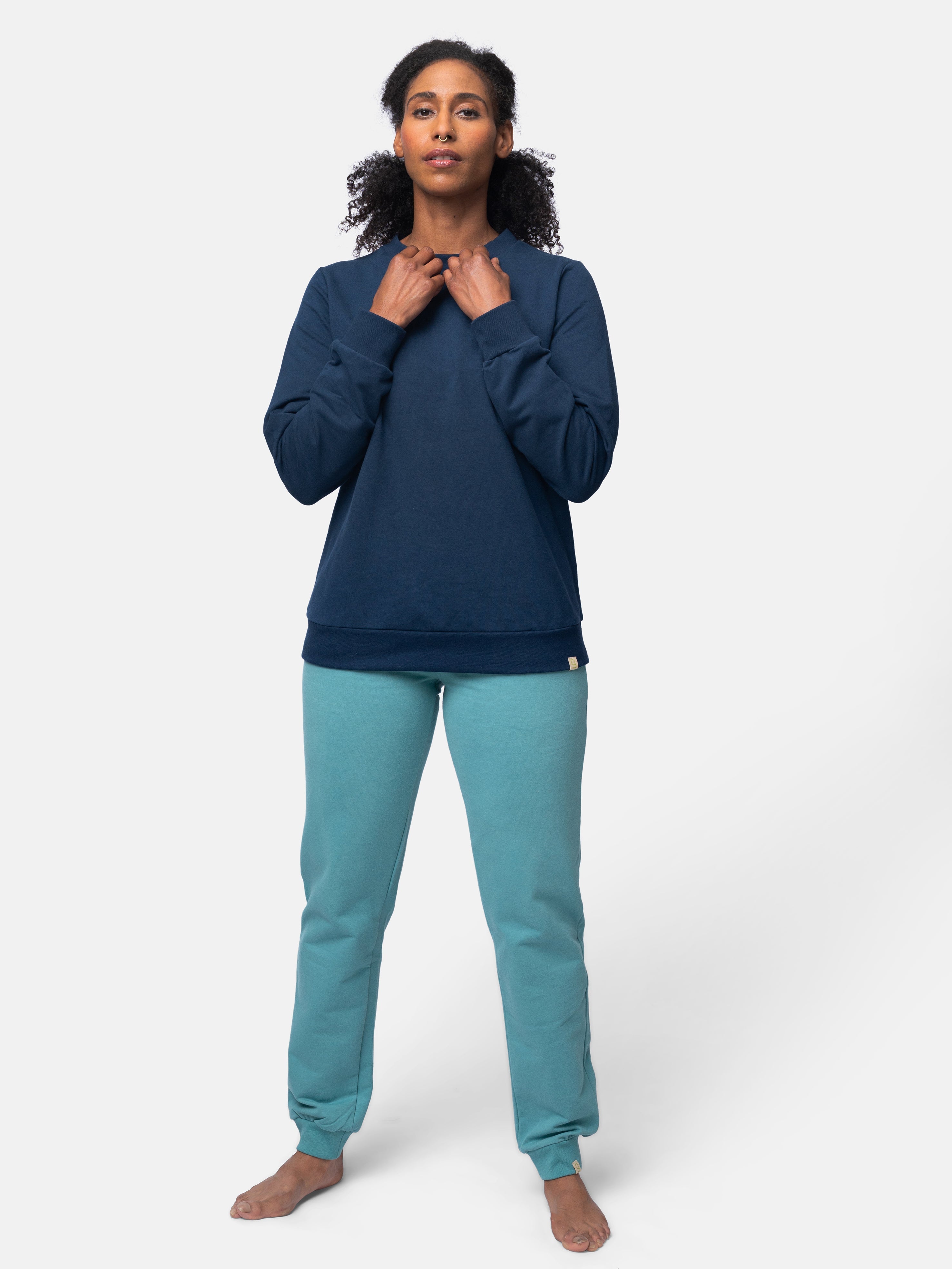 Shirt in soft sweat quality