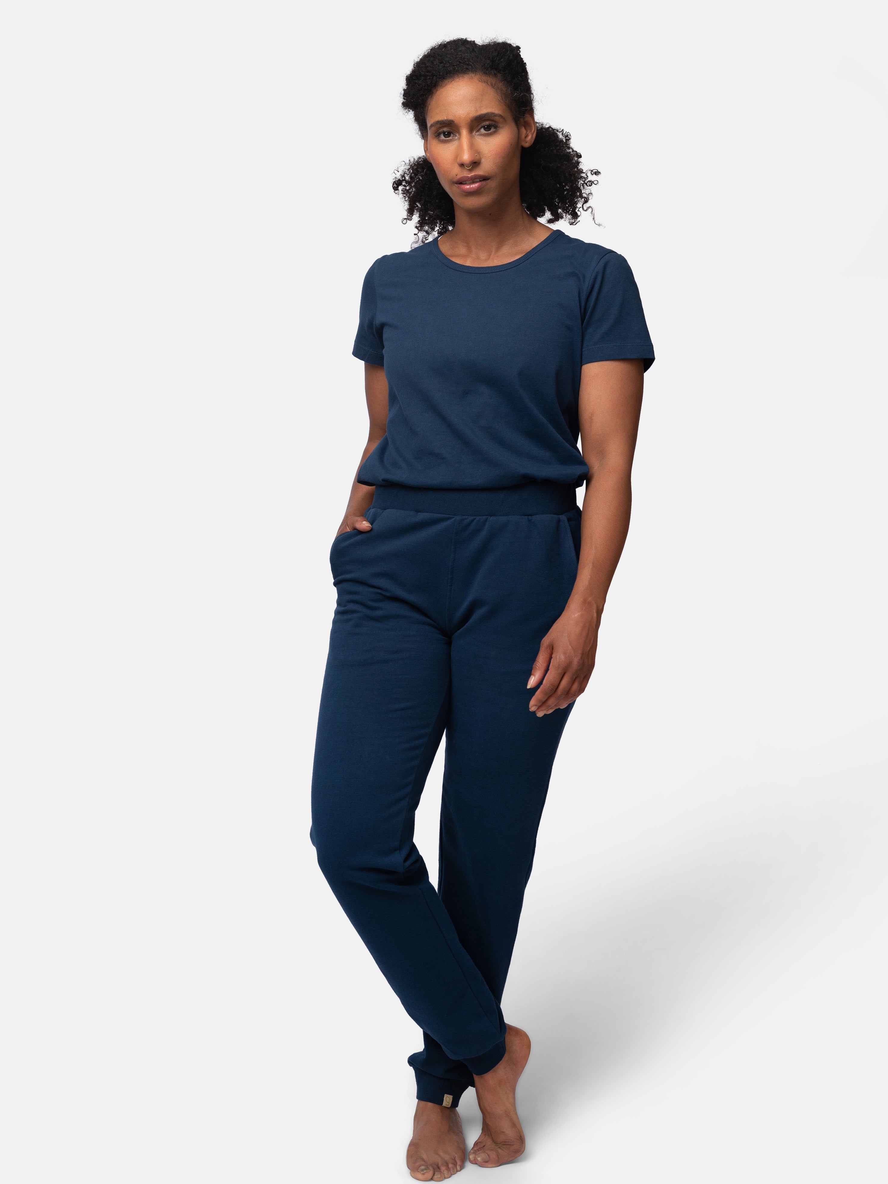Pants in soft sweat quality
