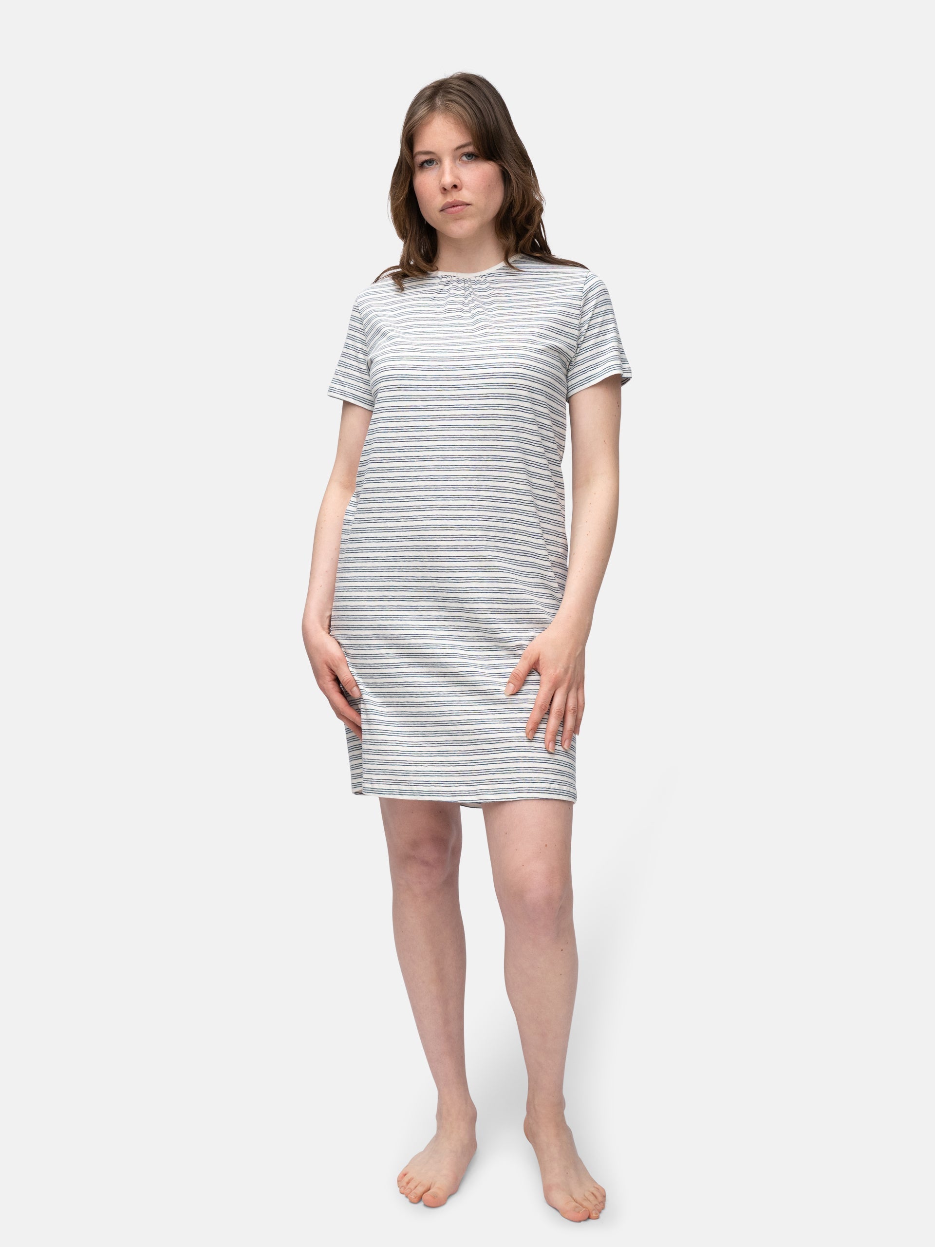 Sleepshirt with linen content