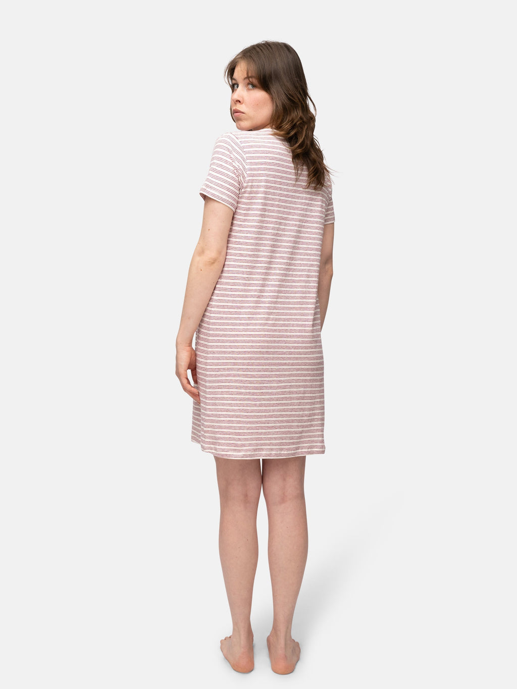 Sleepshirt with linen content