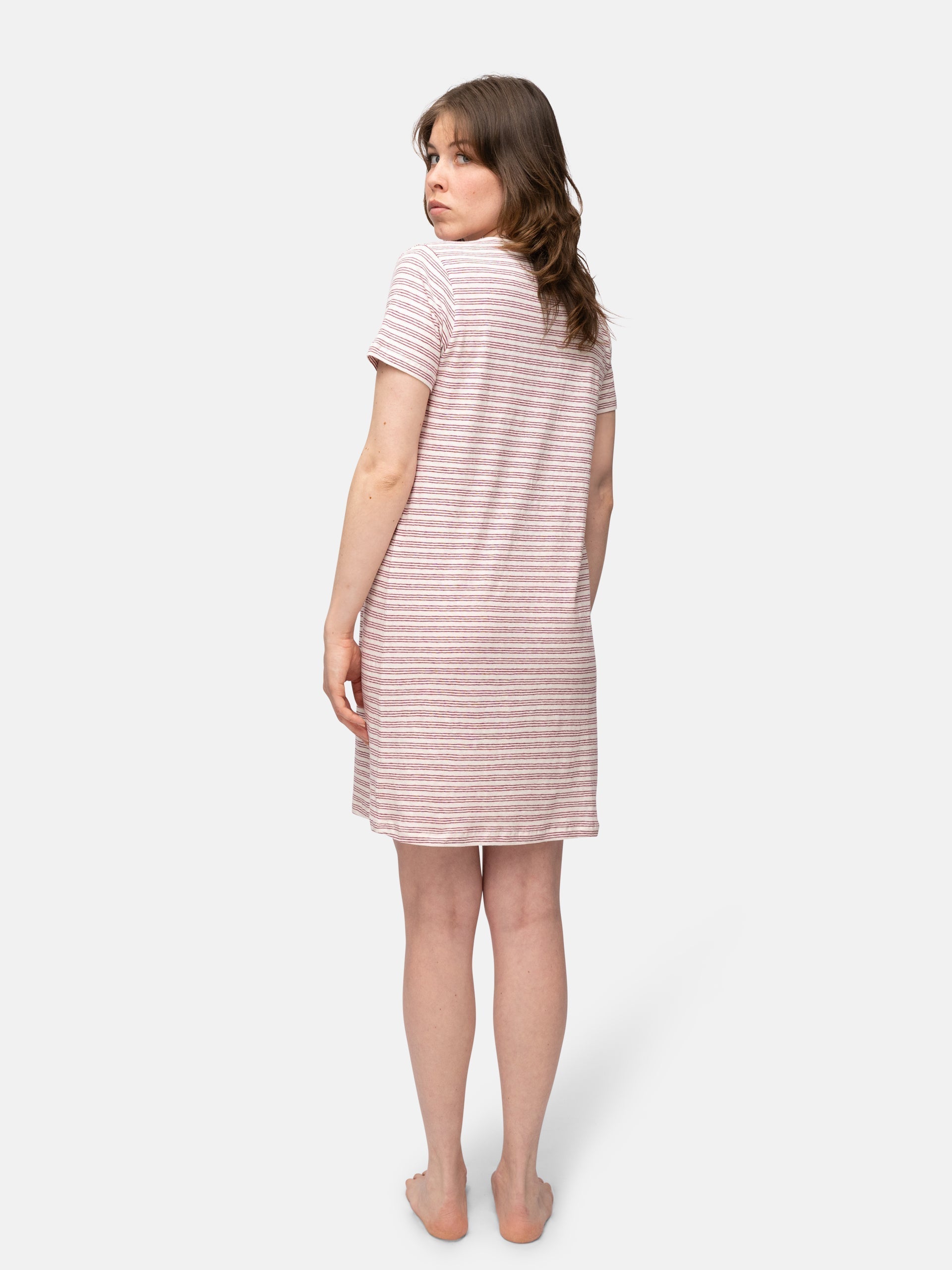 Sleepshirt with linen content