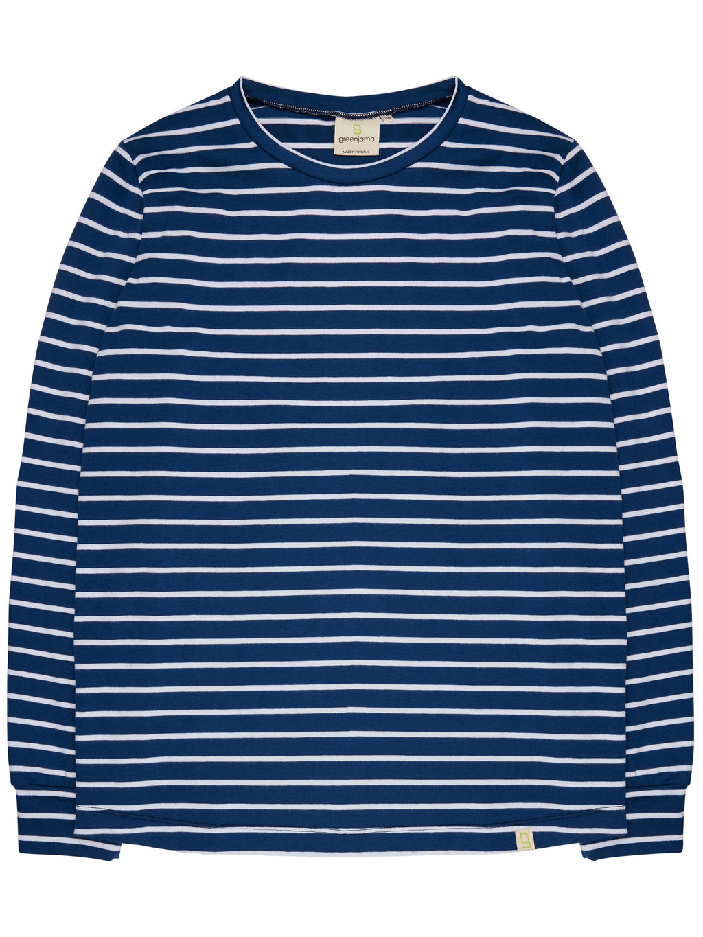 Long-sleeved striped shirt