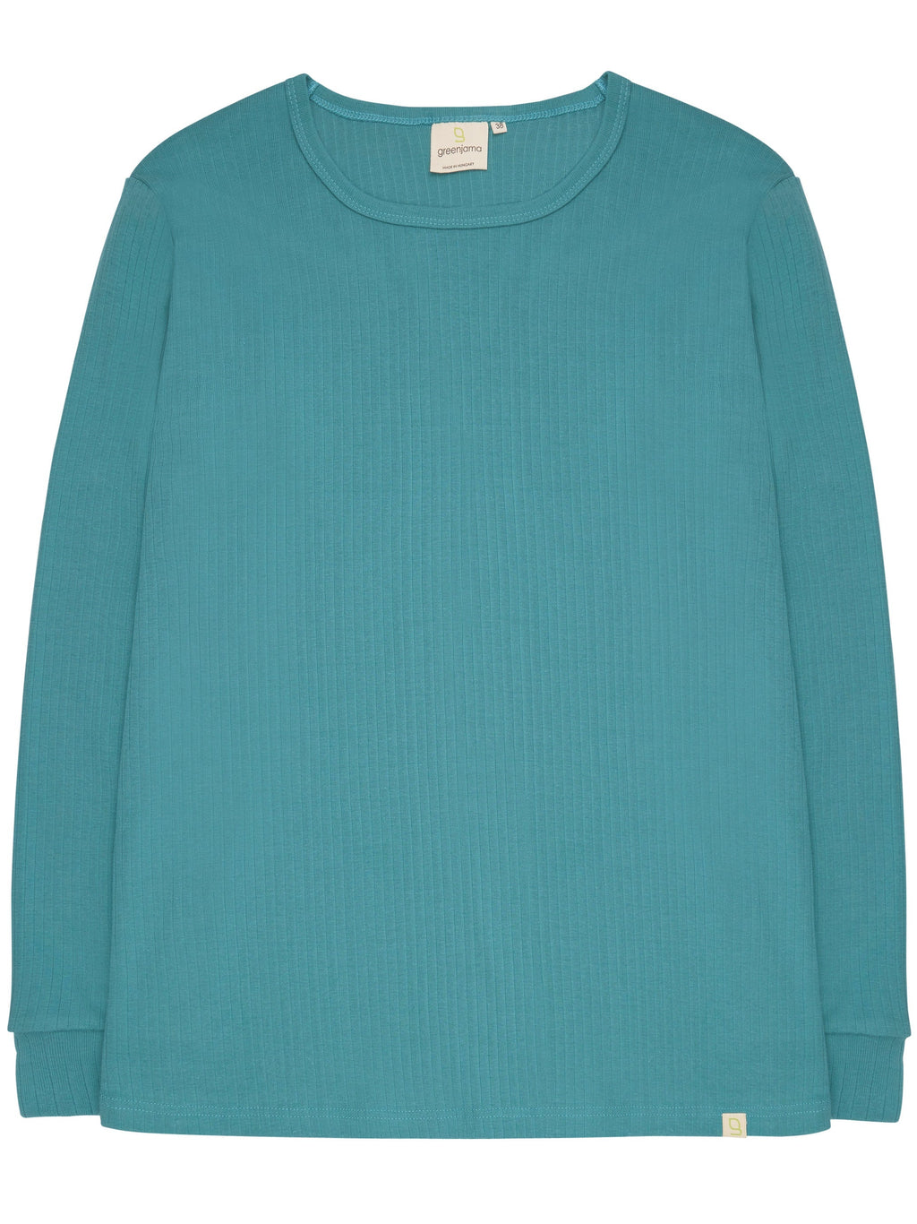 Long-sleeved shirt made of Derby rib