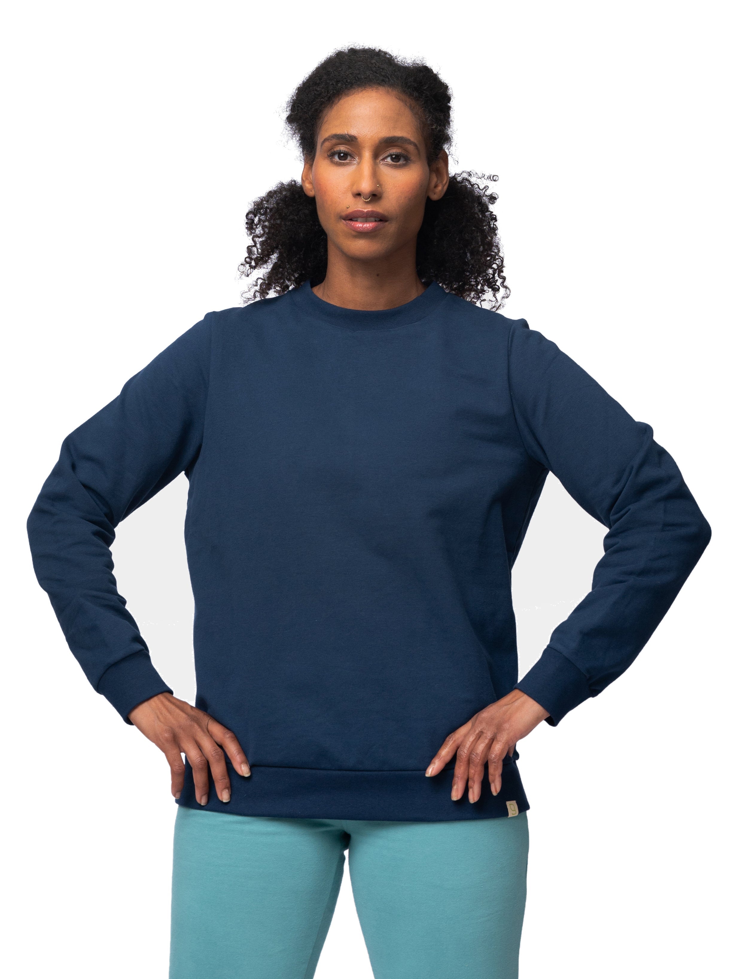 Shirt in soft sweat quality
