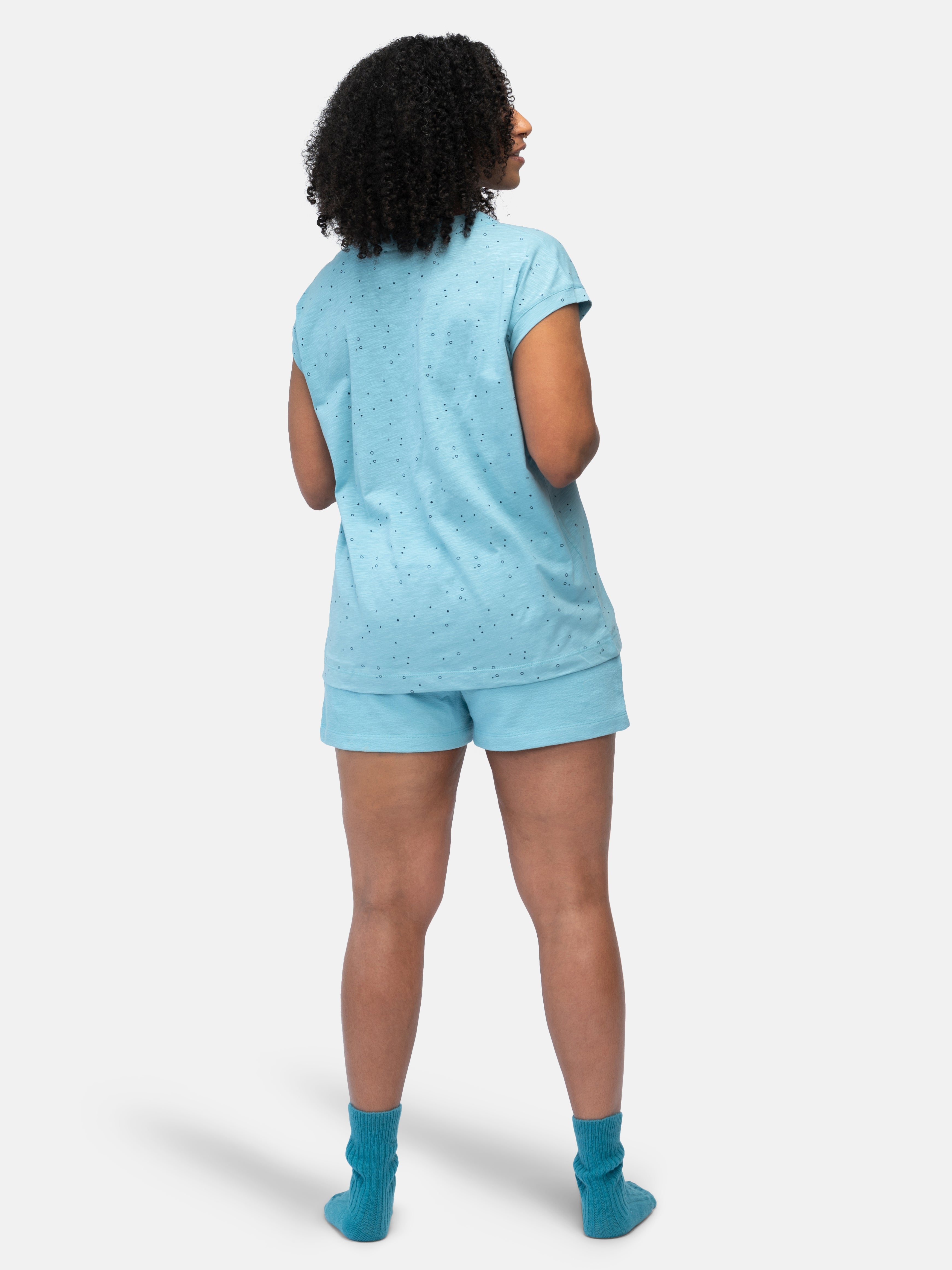 T-Shirt Slub Jersey with print