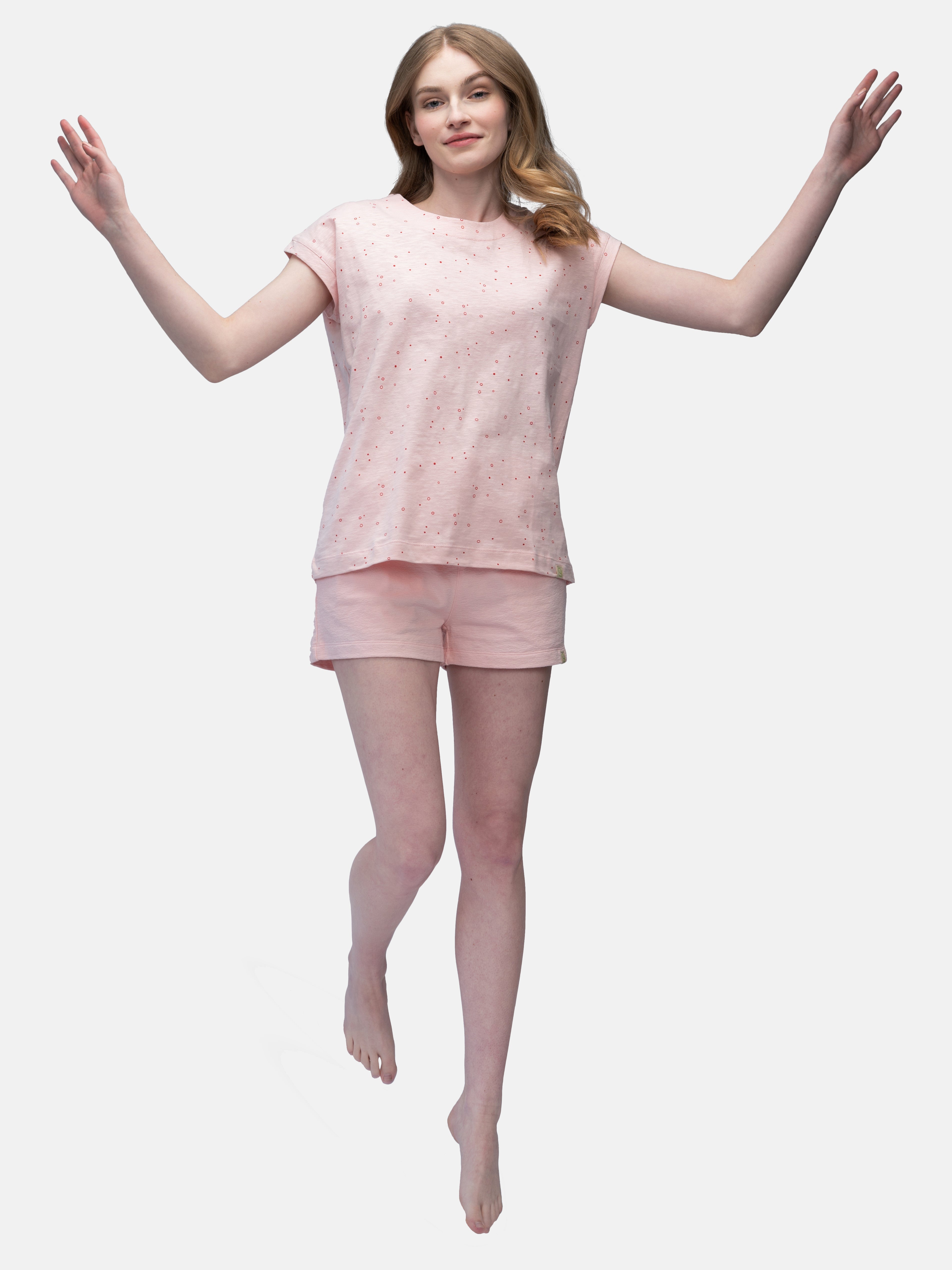 T-Shirt Slub Jersey with print