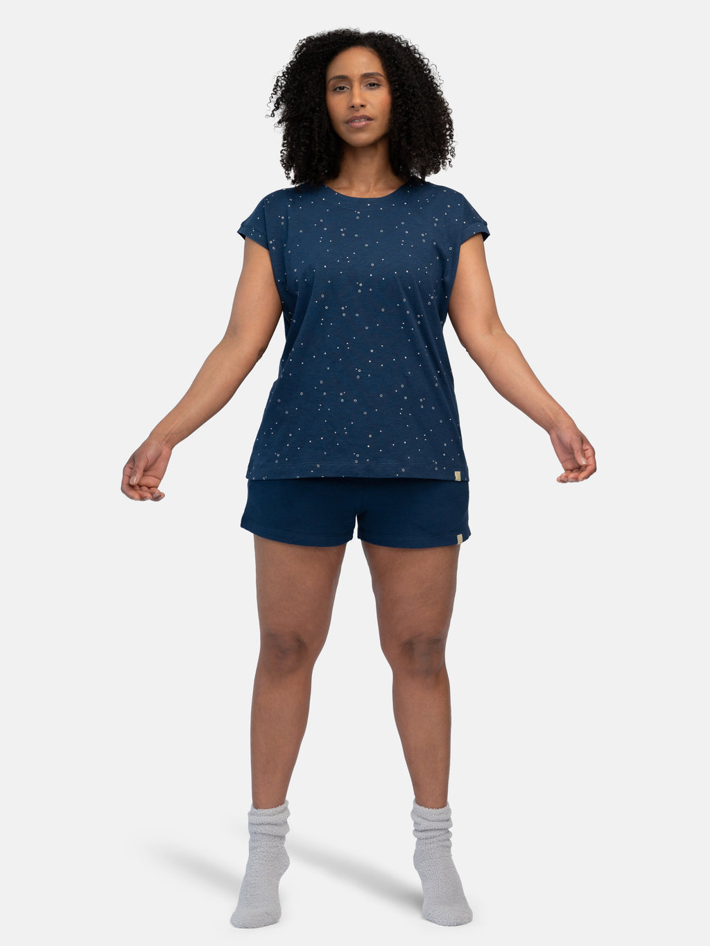 T-Shirt Slub Jersey with print