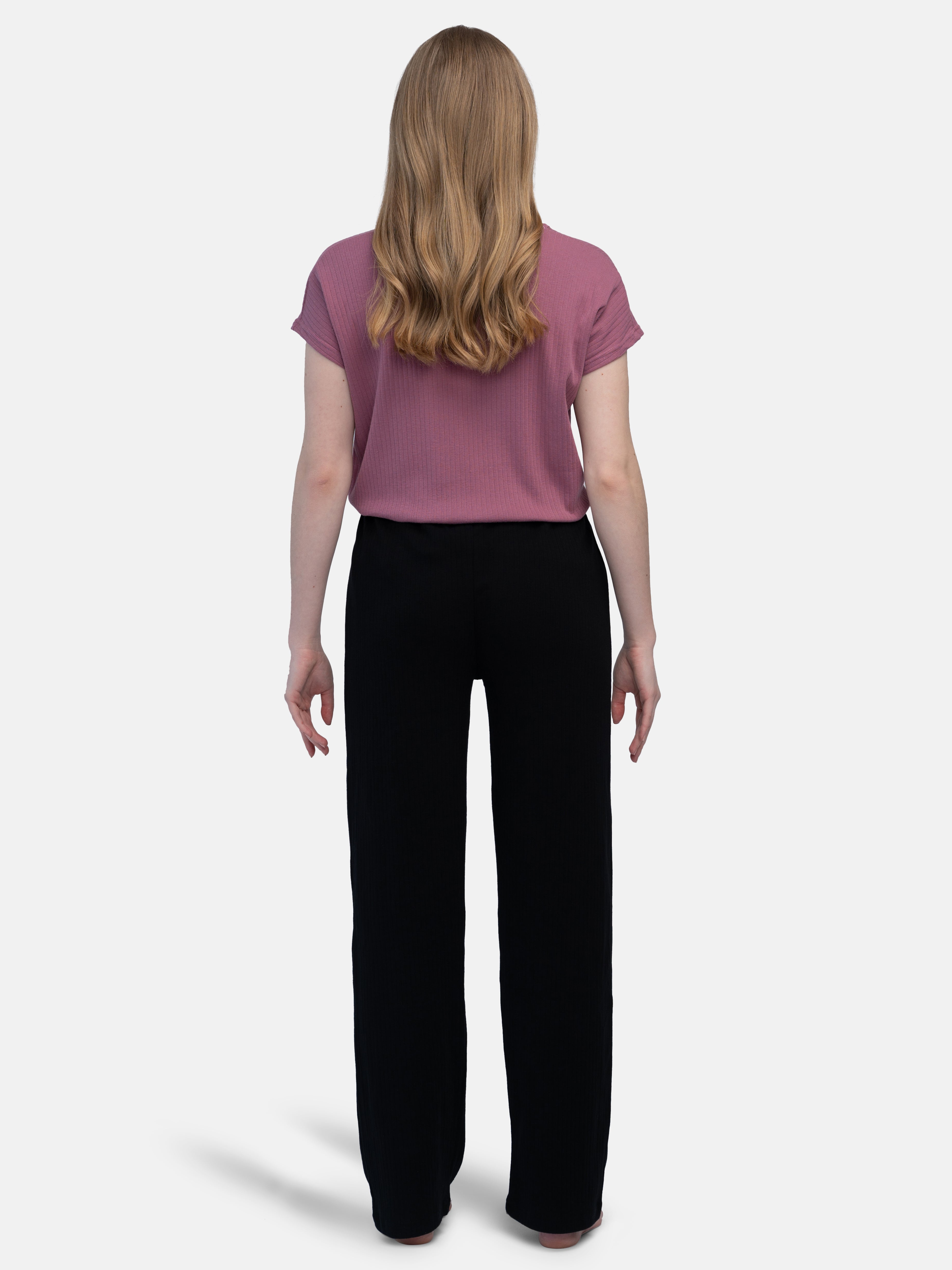 Derby rib trousers