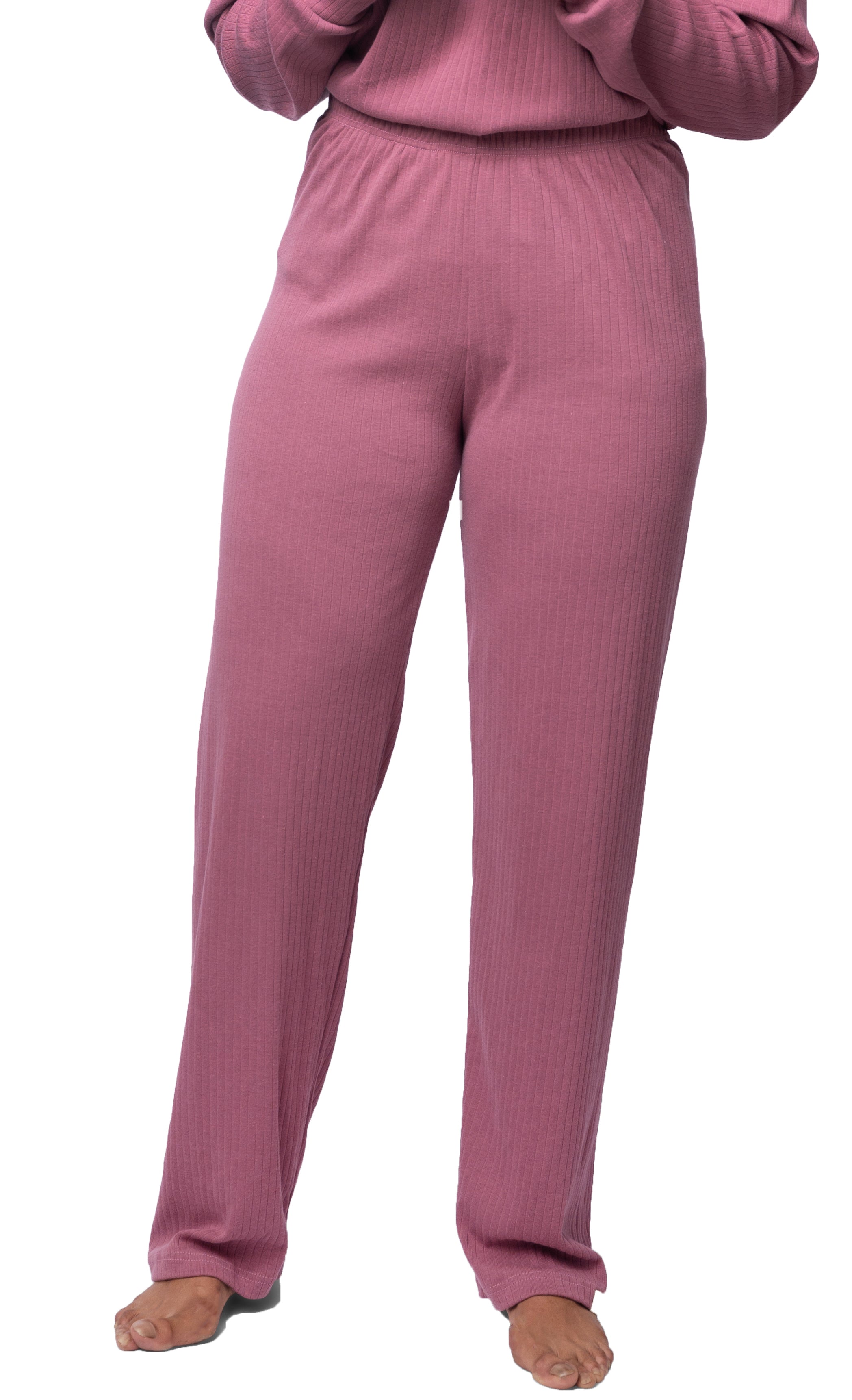 Derby rib trousers