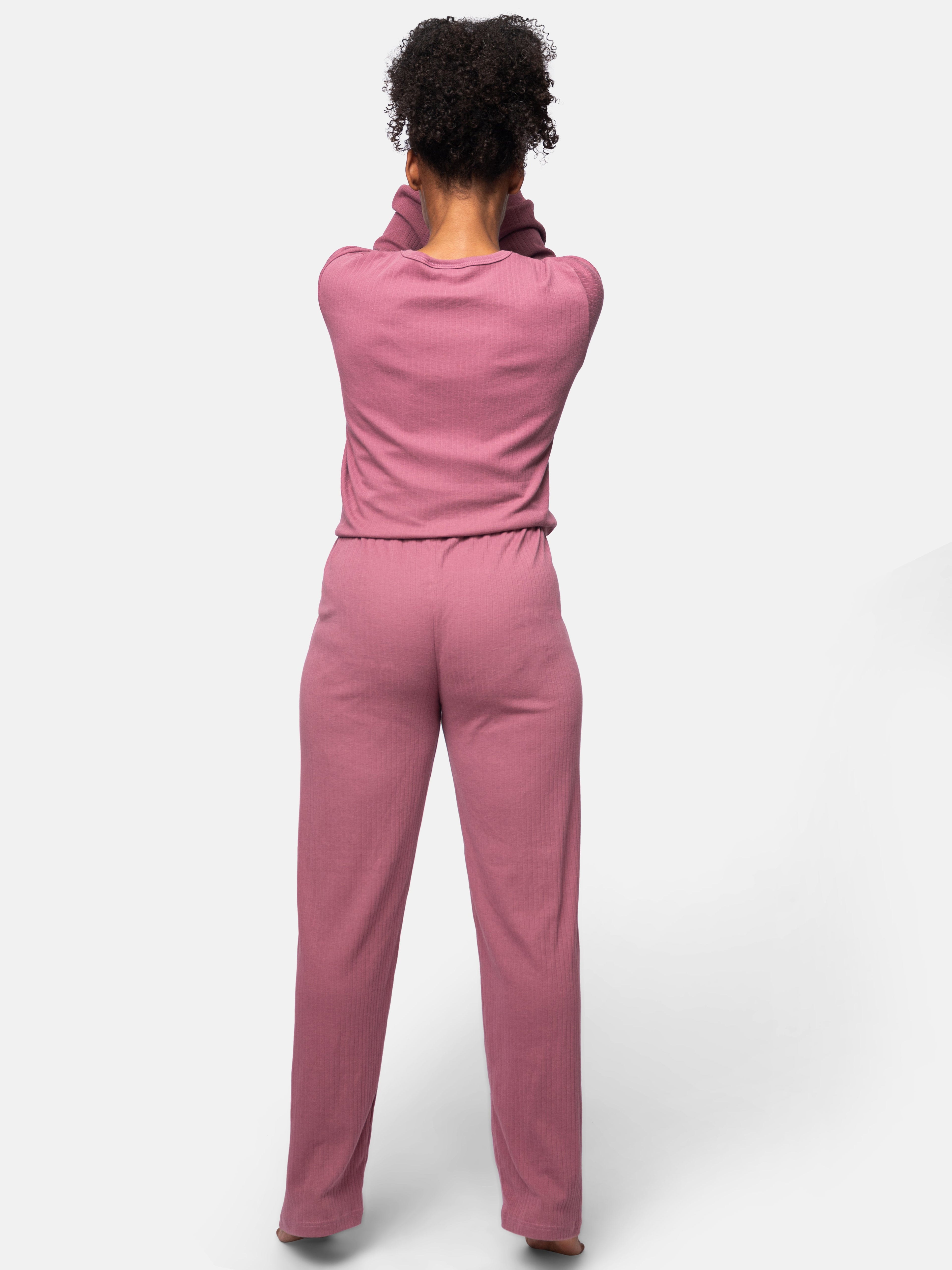 Derby rib trousers