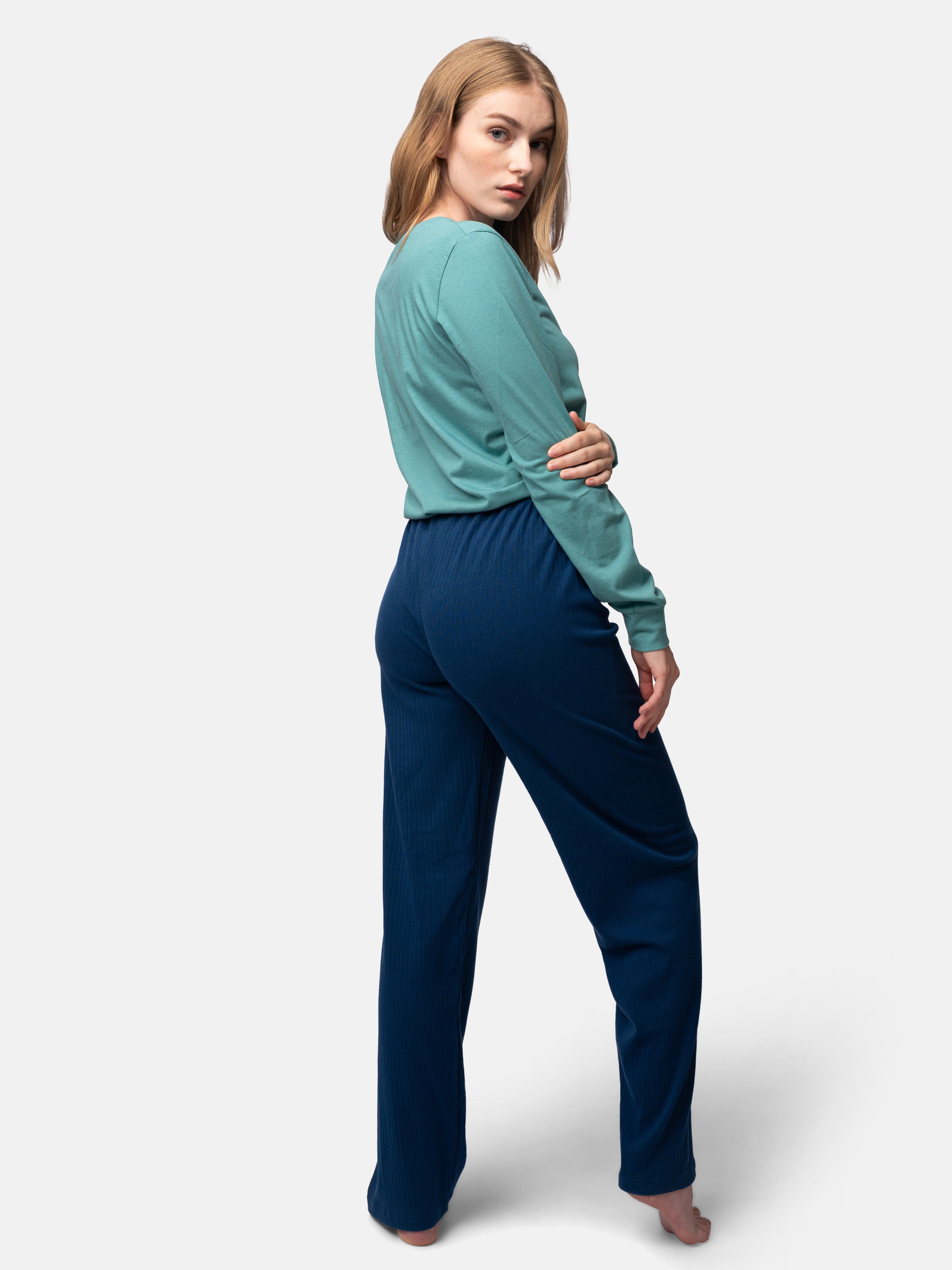 Derby rib trousers