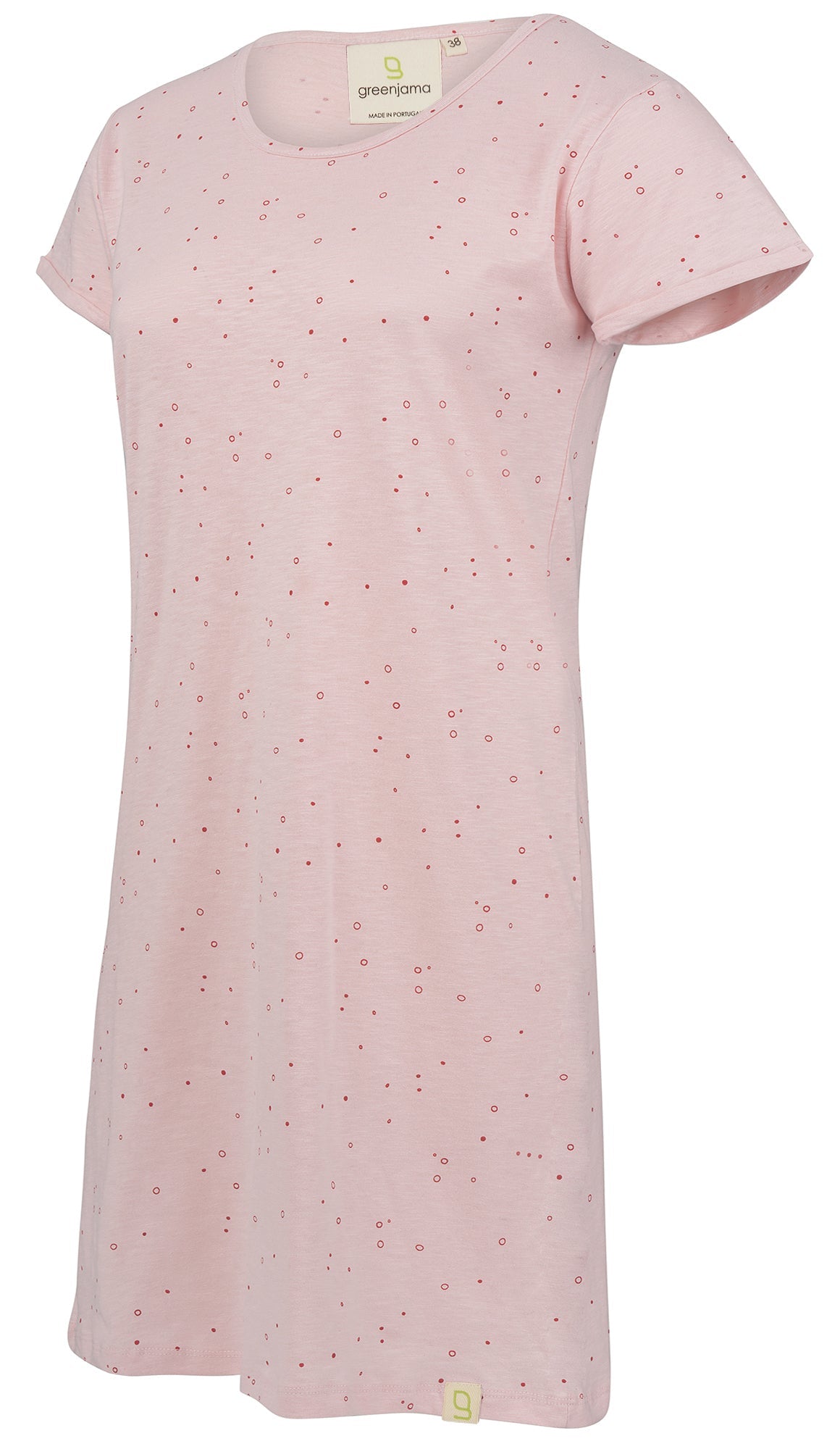 Sleepshirt slub jersey with print