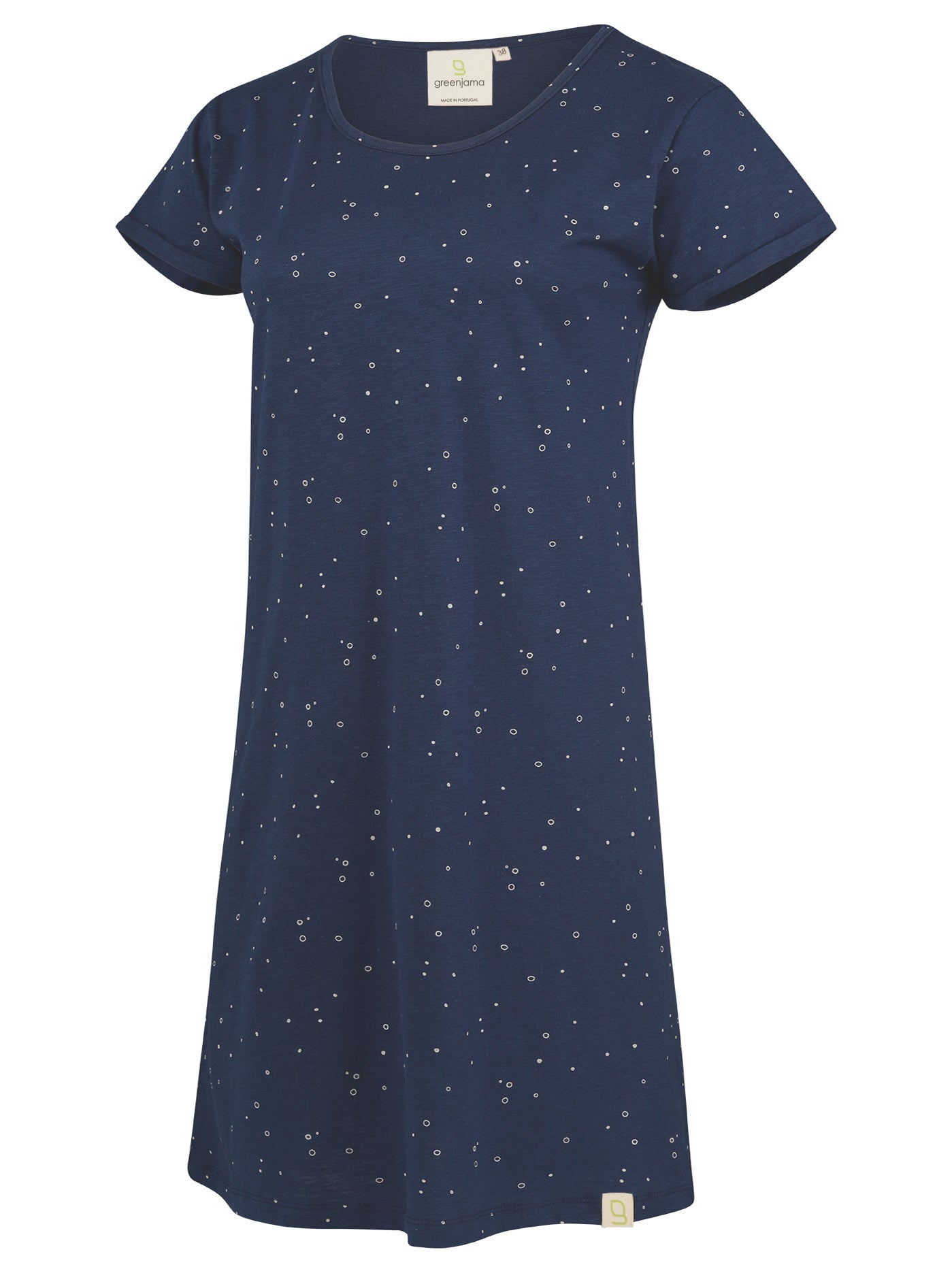 Sleepshirt slub jersey with print