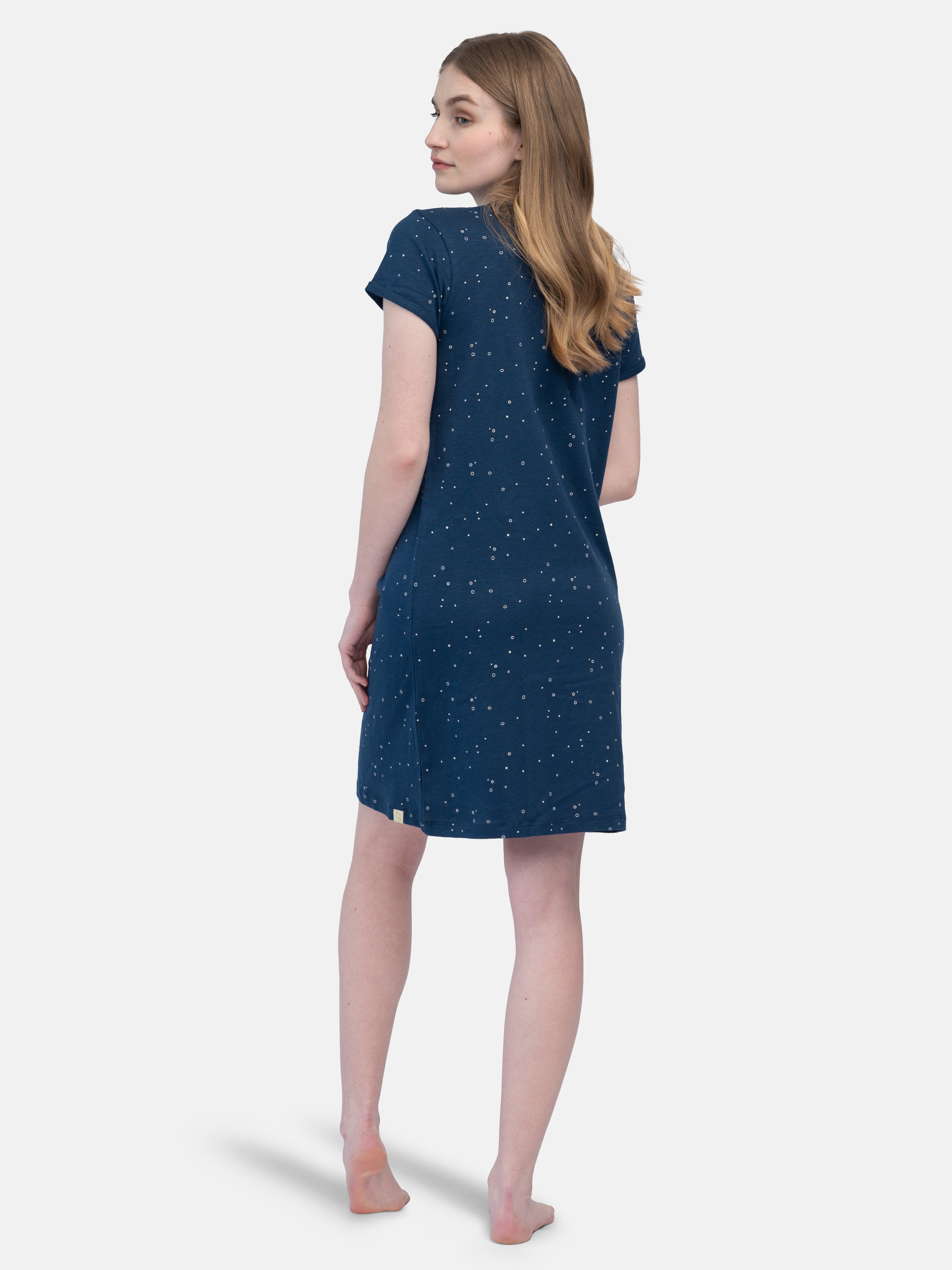 Sleepshirt slub jersey with print