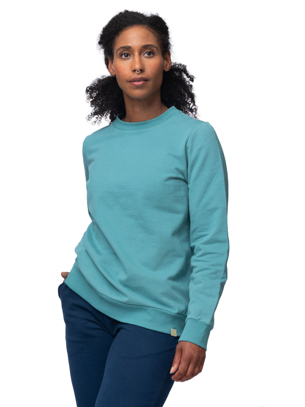 Shirt in soft sweat quality