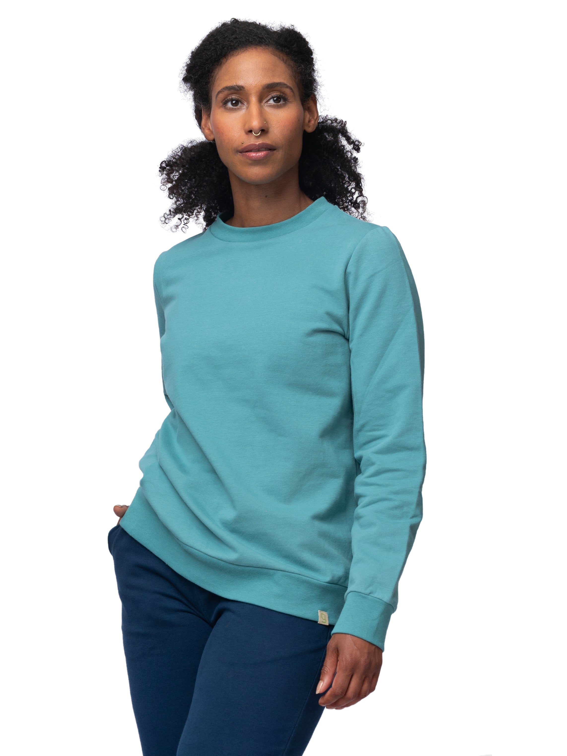 Shirt in soft sweat quality