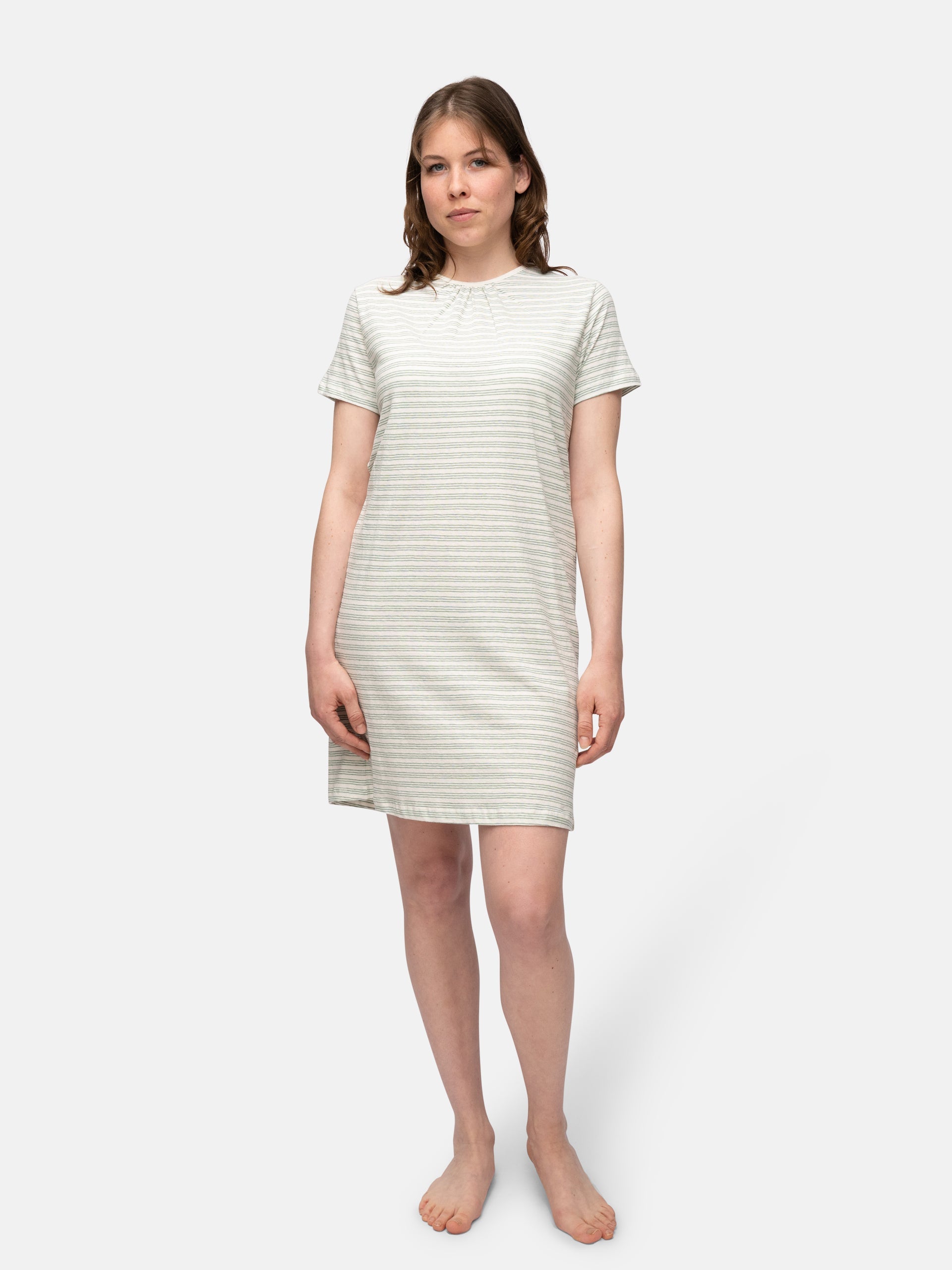 Sleepshirt with linen content