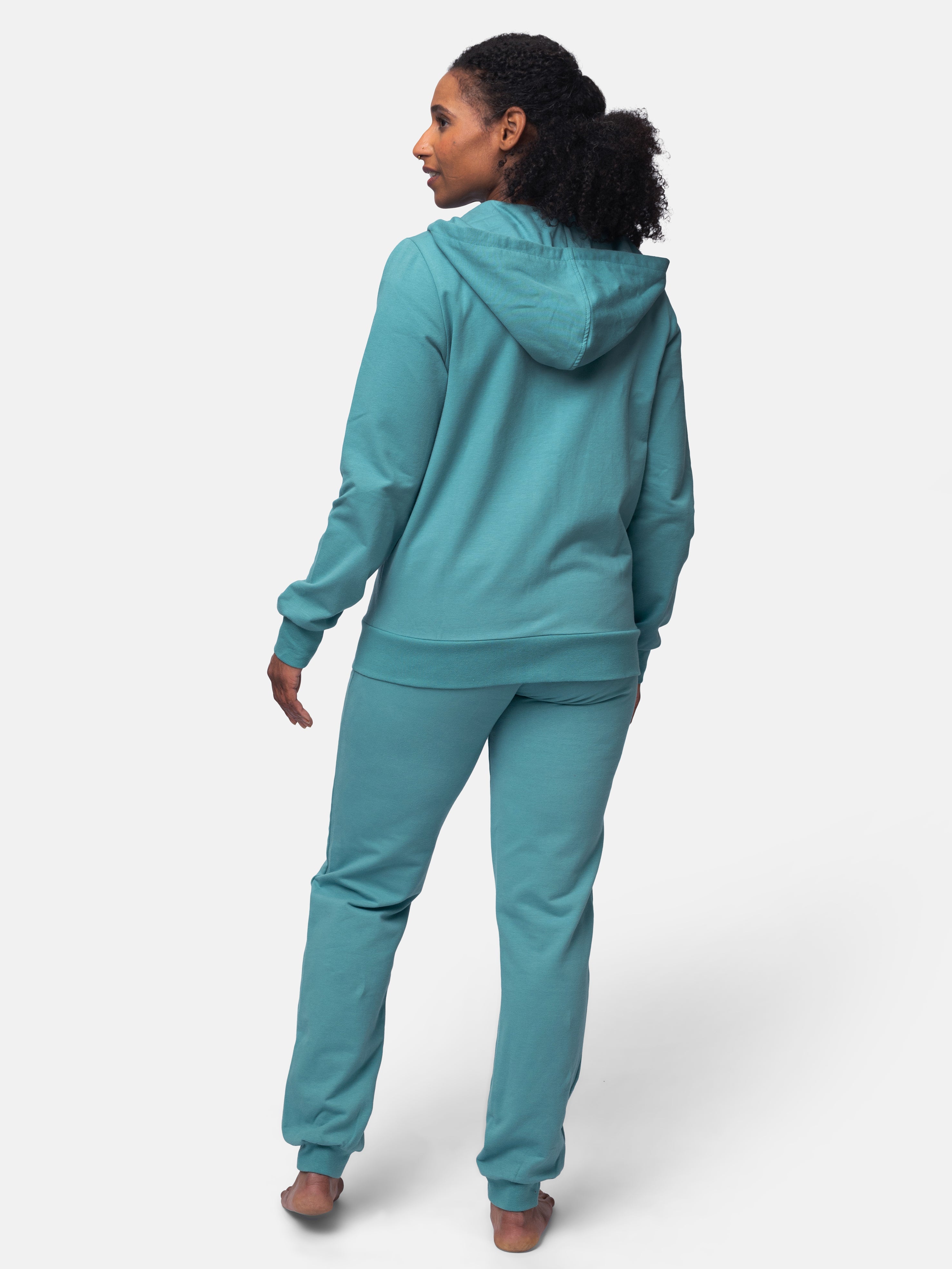 Hoodie in soft sweat quality