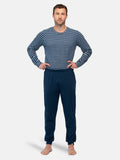 Weiche und elastische Jersey-Hose für Herren - greenjama - G411-gr-S