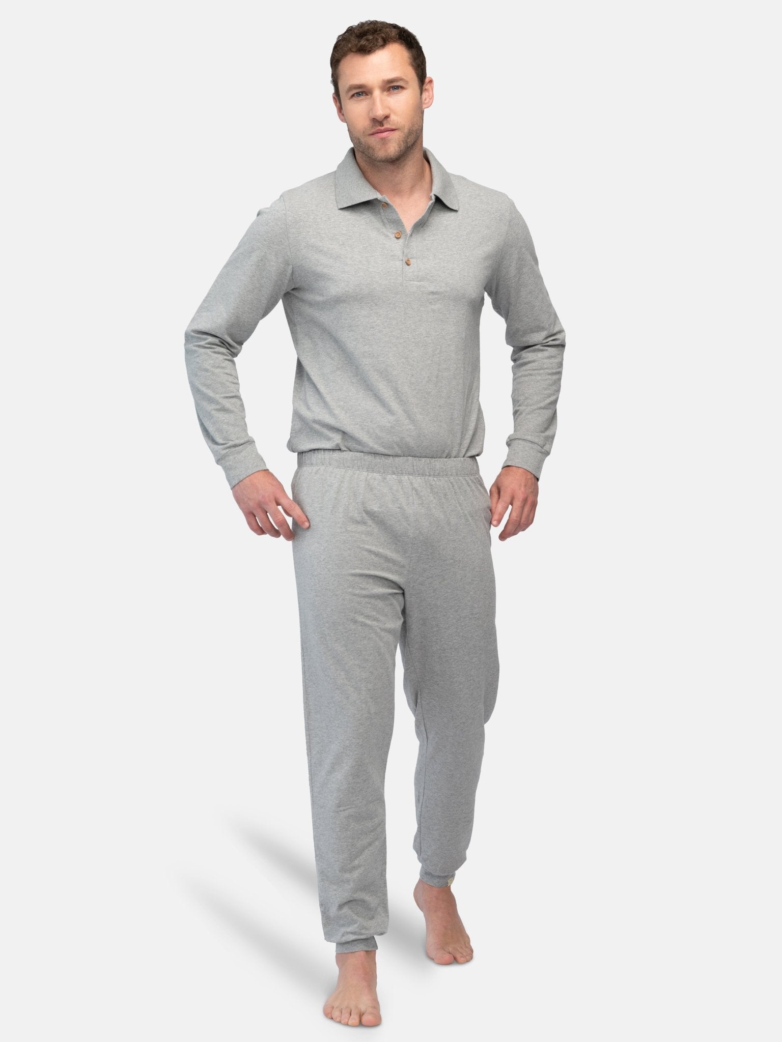 Soft stretchy jersey pants
