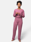 Lässige gerade Hose aus Derby-Rib - greenjama - G401-grp-36