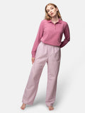 Weiche Pyjama-Hose mit Streifen - greenjama - G407-grp-36