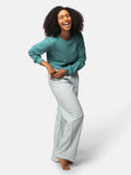 Weiche Pyjama-Hose mit Streifen - greenjama - G407-grp-36