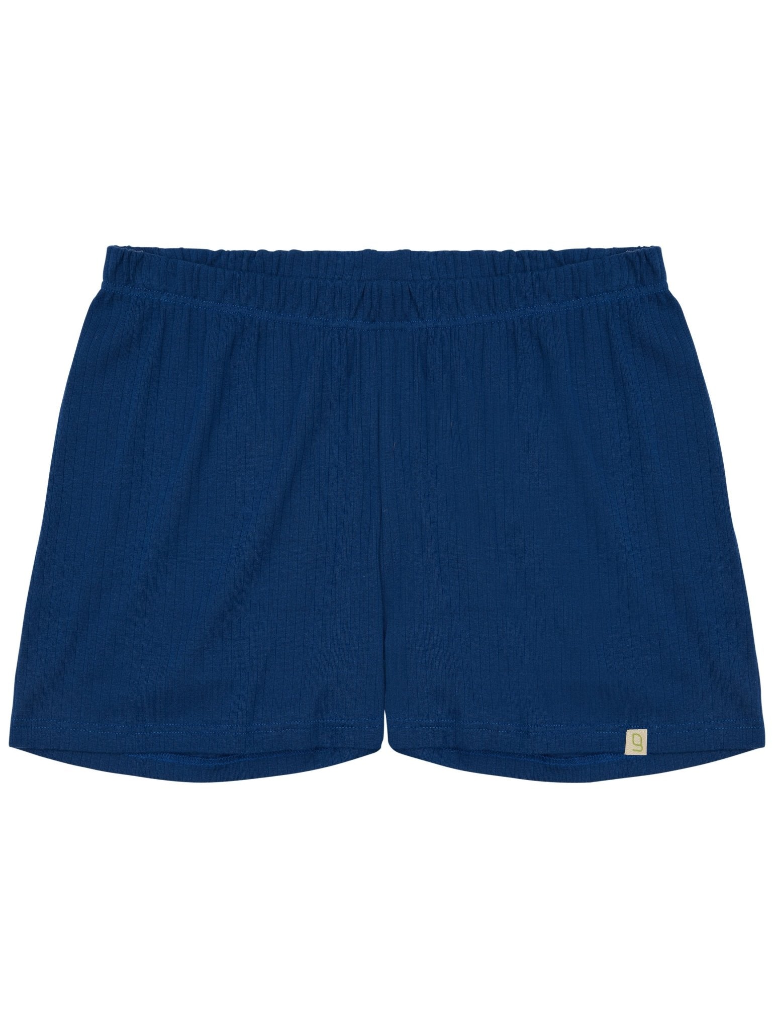 Elastische Short aus Derby-Rib - greenjama - G400-grp-36