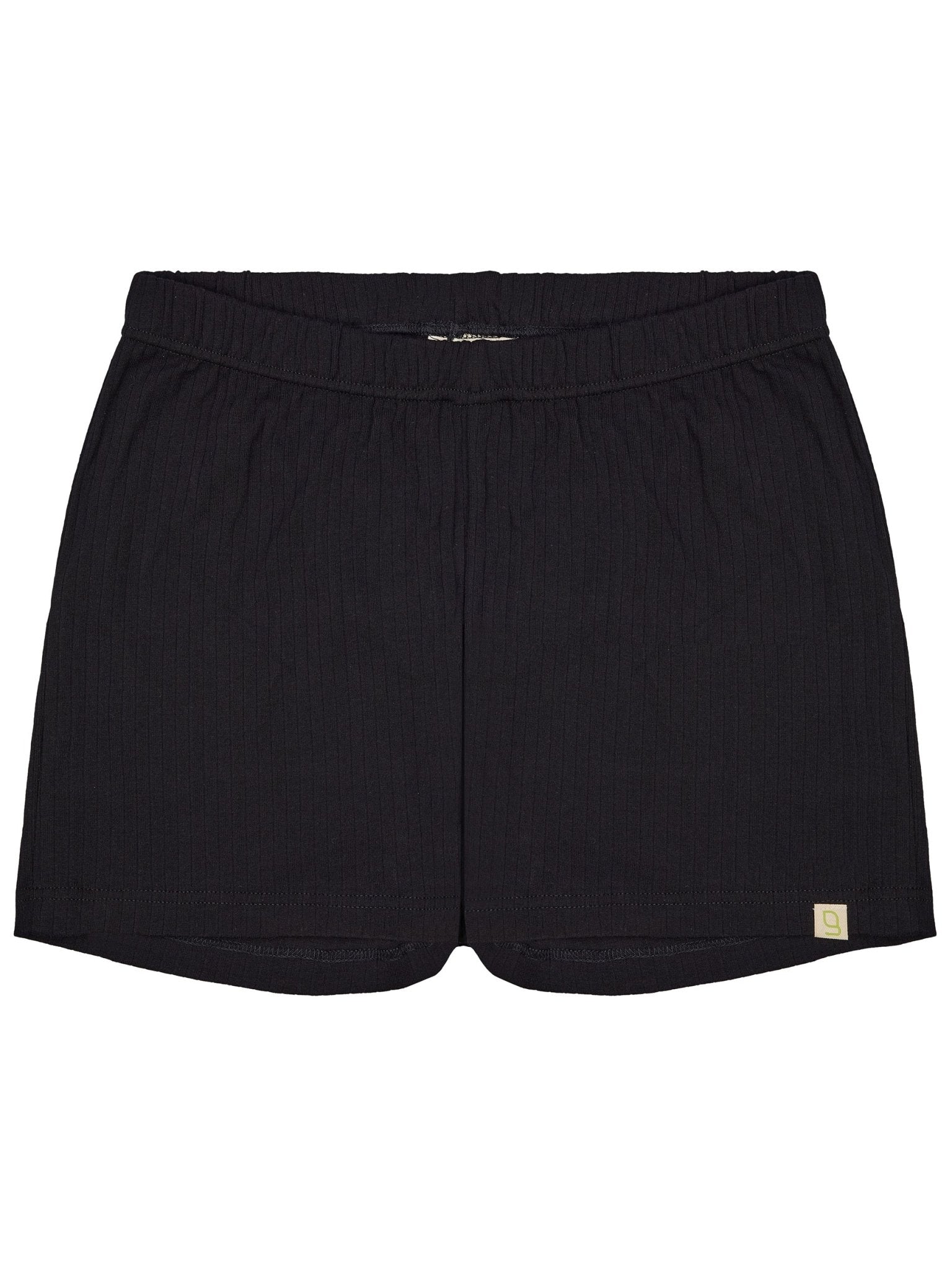 Elastische Short aus Derby-Rib - greenjama - G400-grp-36