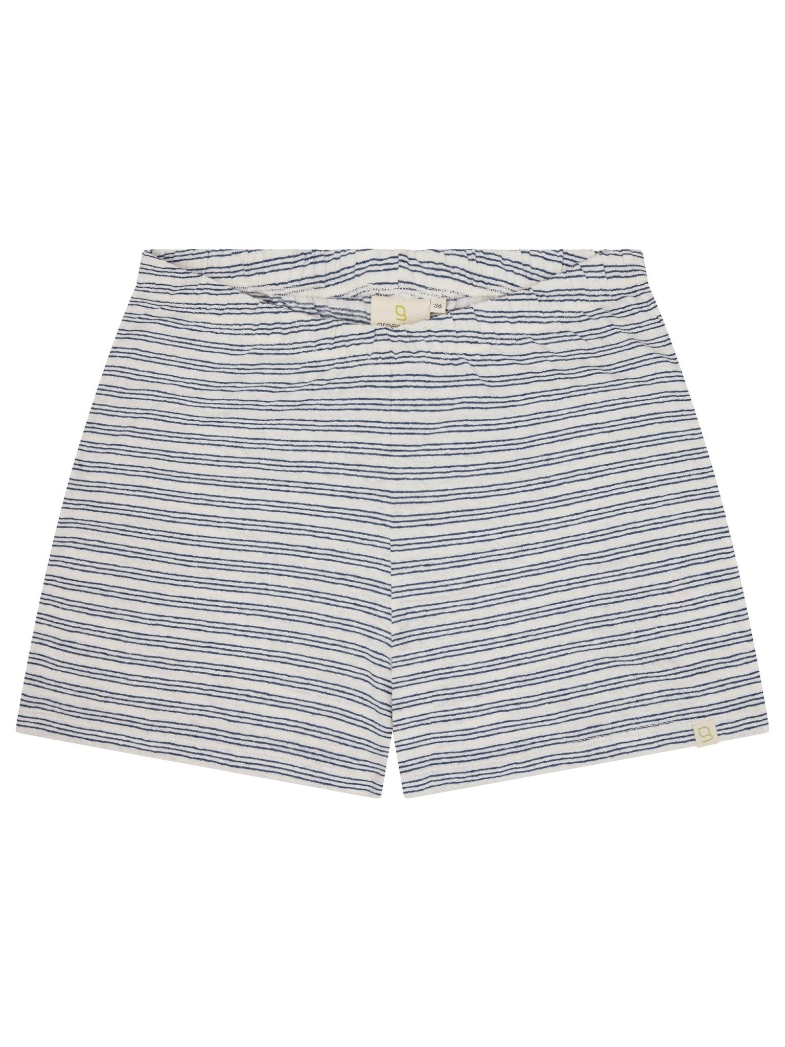 Lässige Short mit Leinen-Anteil - greenjama - G413-air-36