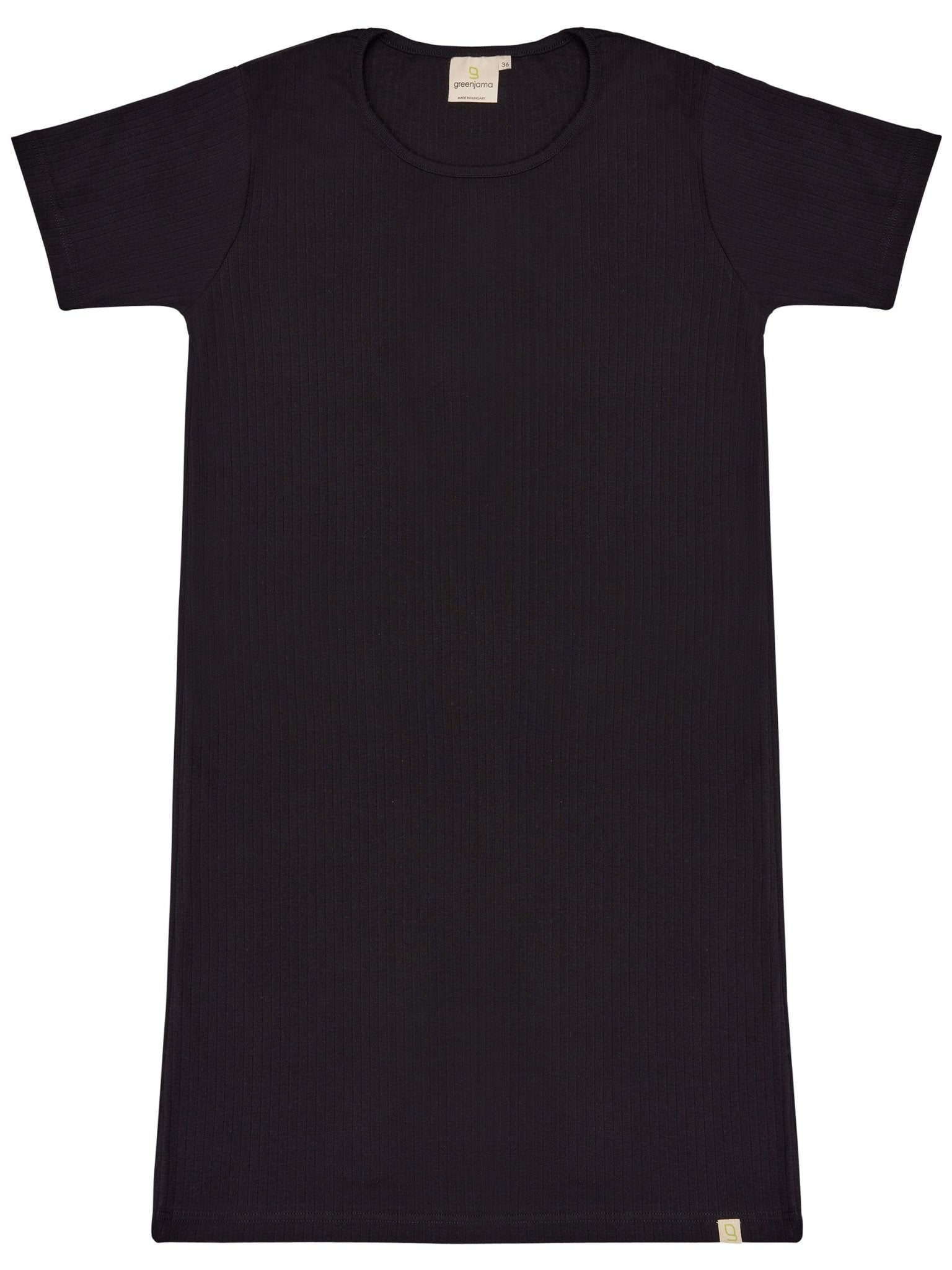 Lässiges Sleepshirt aus Derby-Rib - greenjama - G600-grp-36