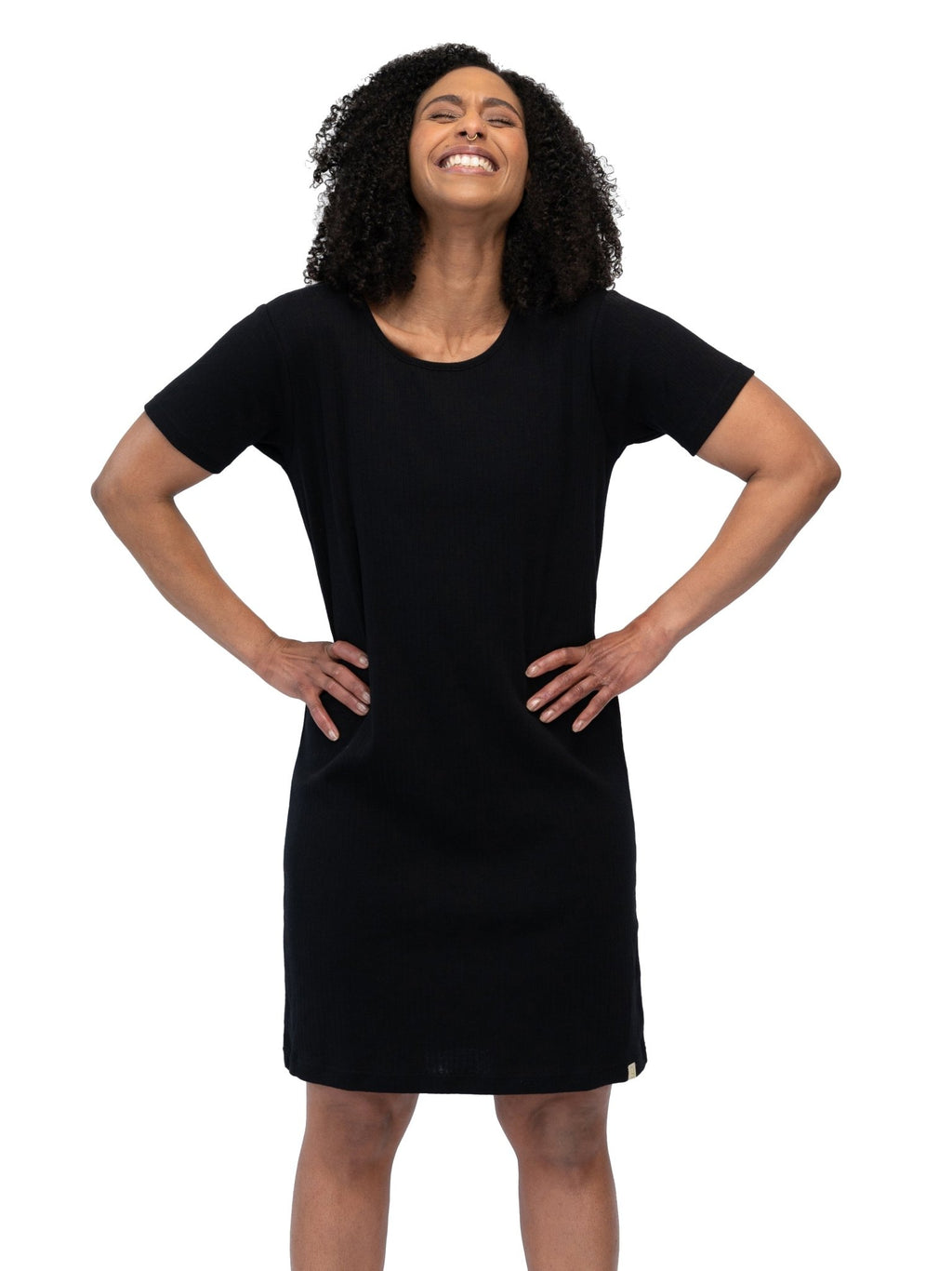 Lässiges Sleepshirt aus Derby-Rib - greenjama - G600-grp-36