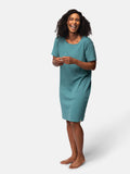 Lässiges Sleepshirt aus Derby-Rib - greenjama - G600-grp-36