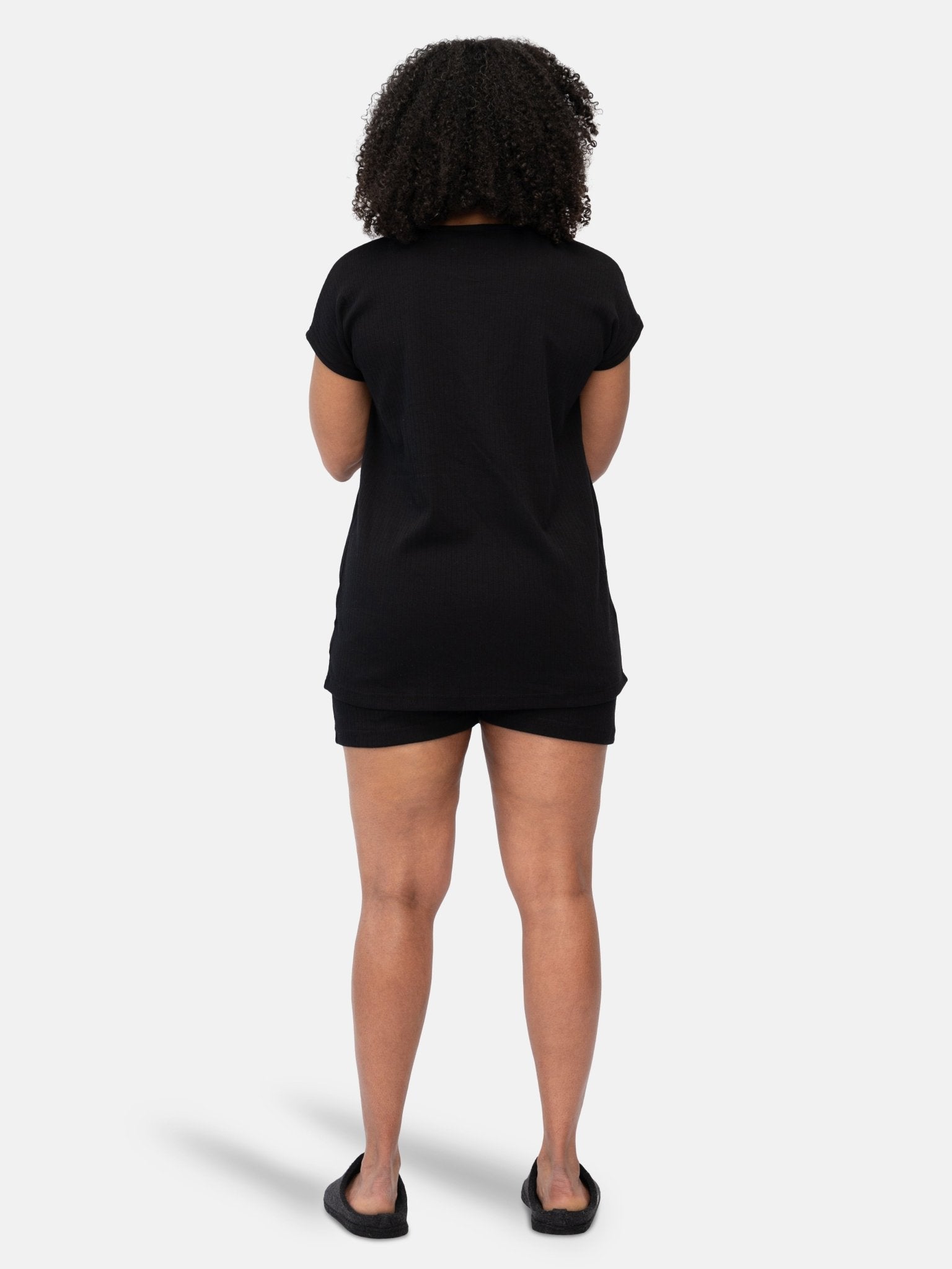 Lässiges T-Shirt aus Derby-Rib - greenjama - G100-grp-36