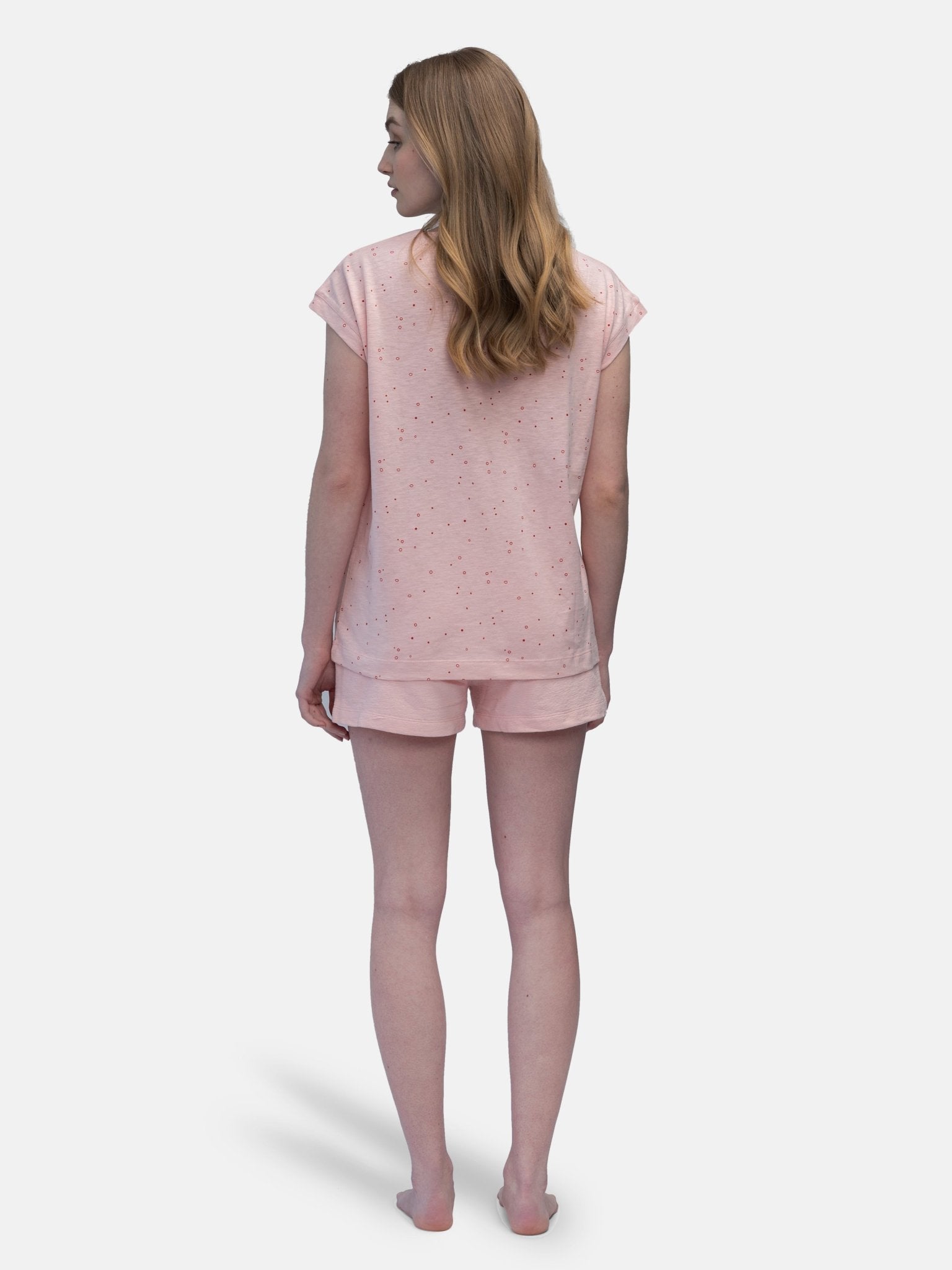 T-Shirt Slub Jersey mit Pünktchen-Druck - greenjama - G103-lag-36